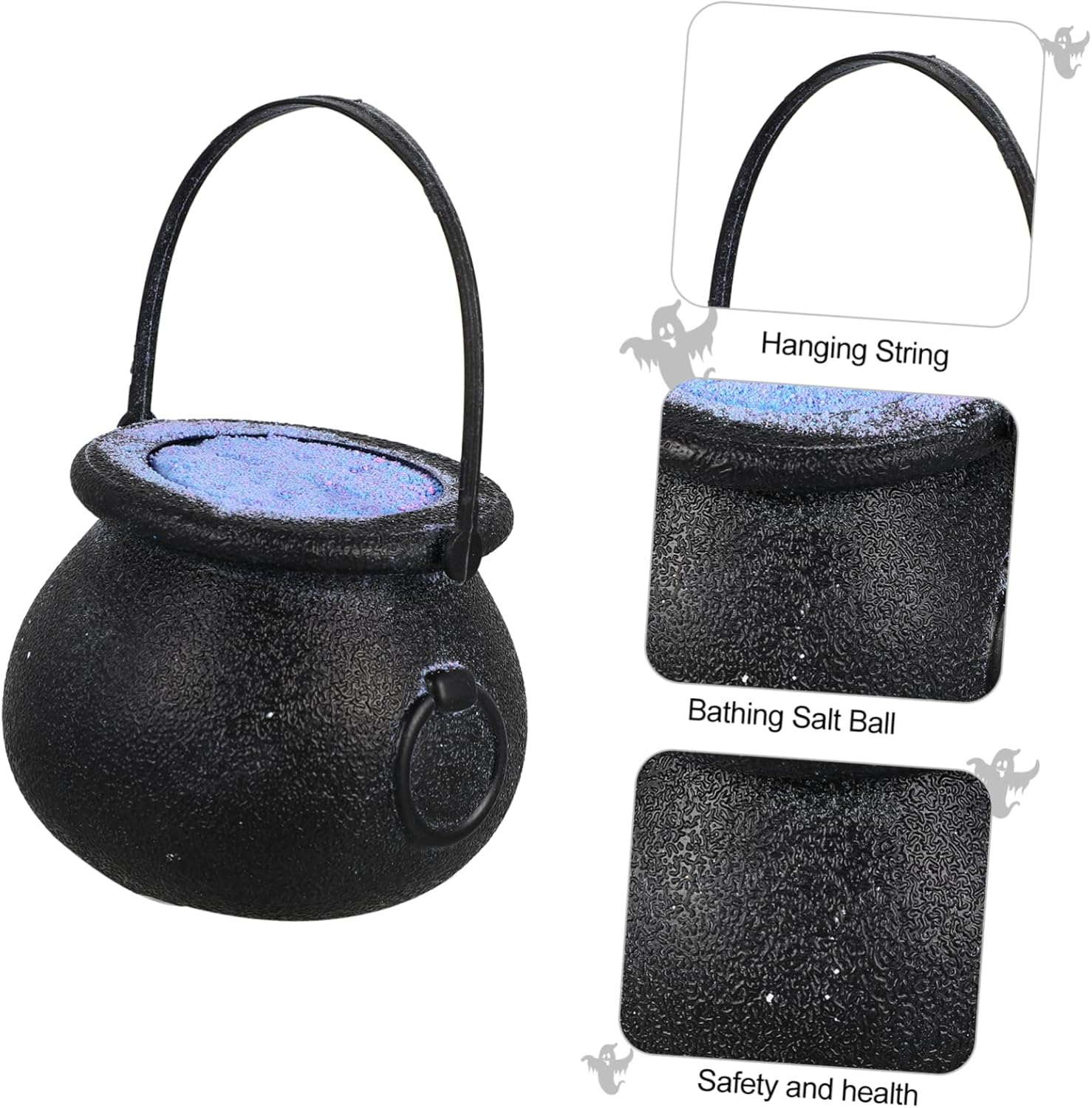 Boy Girl Witch Natural Colour Product Supply Bath Halloween Shower Decoration Ball Favor Toy Party Bubble Gift Cauldron Steamer Glitter Favour Shower Men Dust Bathroom Salt Additive Oil Drop Halloween Candy Bowl Japanese Bathtub Stuff Tablet Adult Spice Soap Surprise Pumpkin Wand Balloon Lavender Bowl Gun Blower Eyptisn Milk Homemade Color Bathbomb Bathboms Inflatable House Maker Giant Summer Unique Nourish Diy Bc Blaster Bucket Multi image number 6