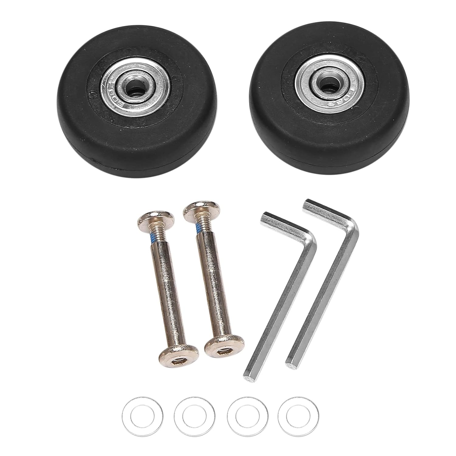 Moovul 68Mm Luggage Suitcase Replacement Wheels Axles Deluxe Repair Tool Bearings Repair Kits,1Pair image number 5