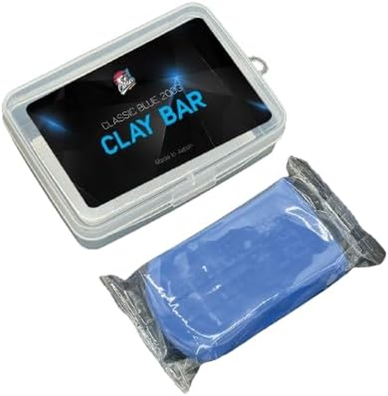 Cobra WRAP TOOLS Classic Blue Clay Bar - Detailing Clay Bar Cleaner for Cars - Cleans All Paint Types & Clear Coats - Perfect for Comprehensive Car Detailing, Restoring Shine & Smooth Finish | 200G image number 1