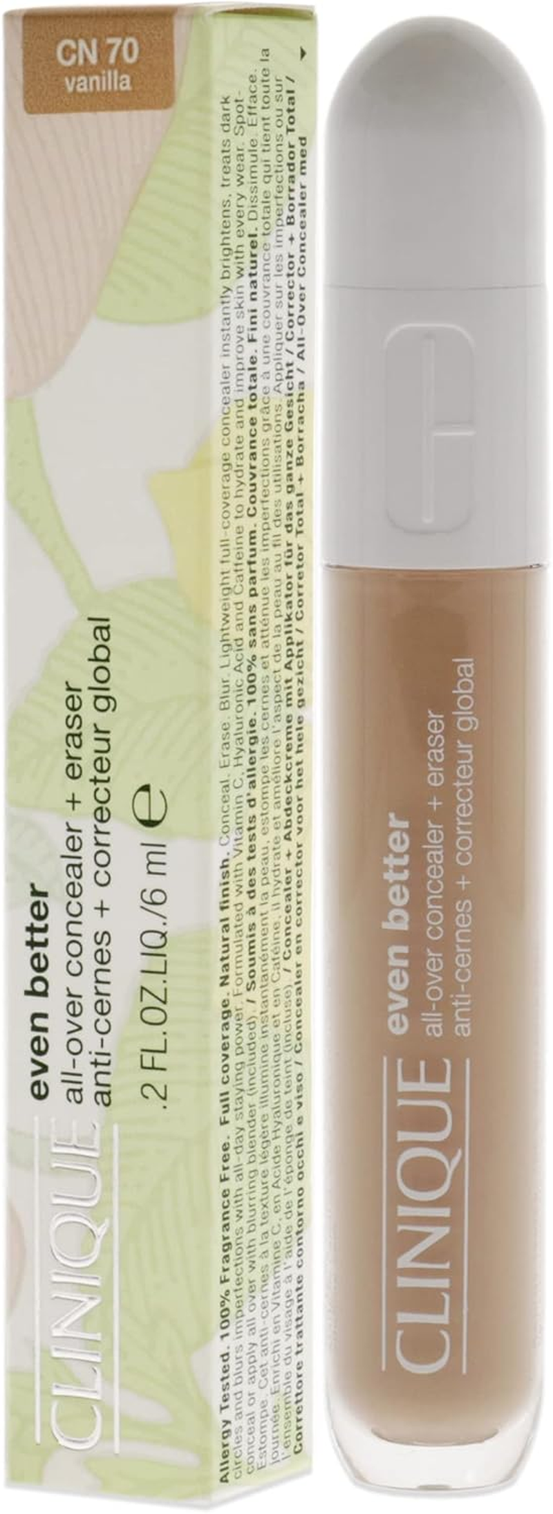 Clinique Even Better All-Over Concealer plus Eraser - CN 70 Vanillia for Women 0.2 Oz Concealer image number 3