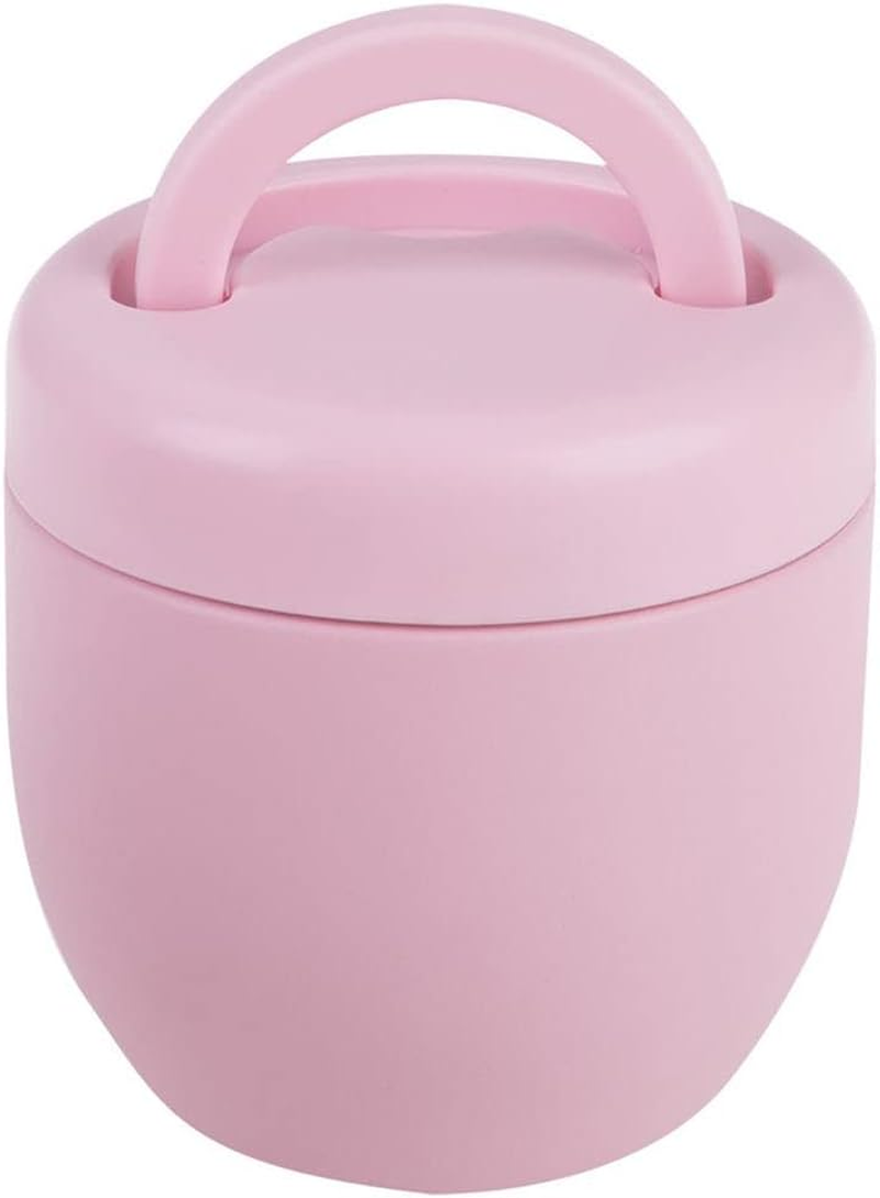 Oasis Stainless Steel Double Wall Insulated Food Pod 470Ml - Carnation image number 4