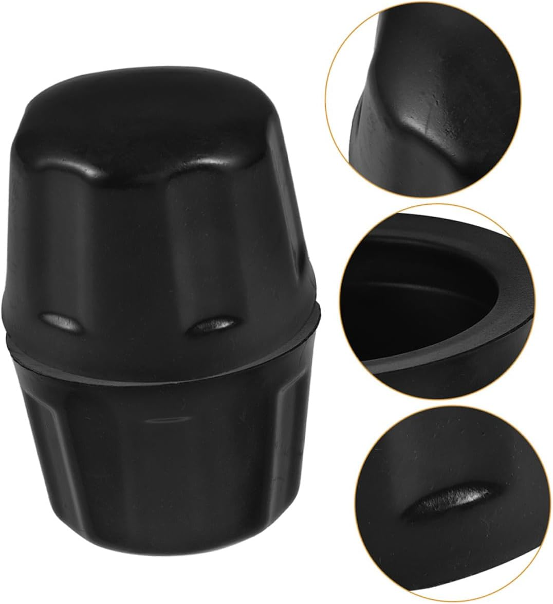 CHICAMPERA 2Pcs Rubber Center Hub Cap Covers for ATV 110-250Cc Wheels, Replacement Tire Rim Caps for Trailers, Golf Carts and Go-Karts, Vehicle Accessory for Wheel Hub Protection image number 5