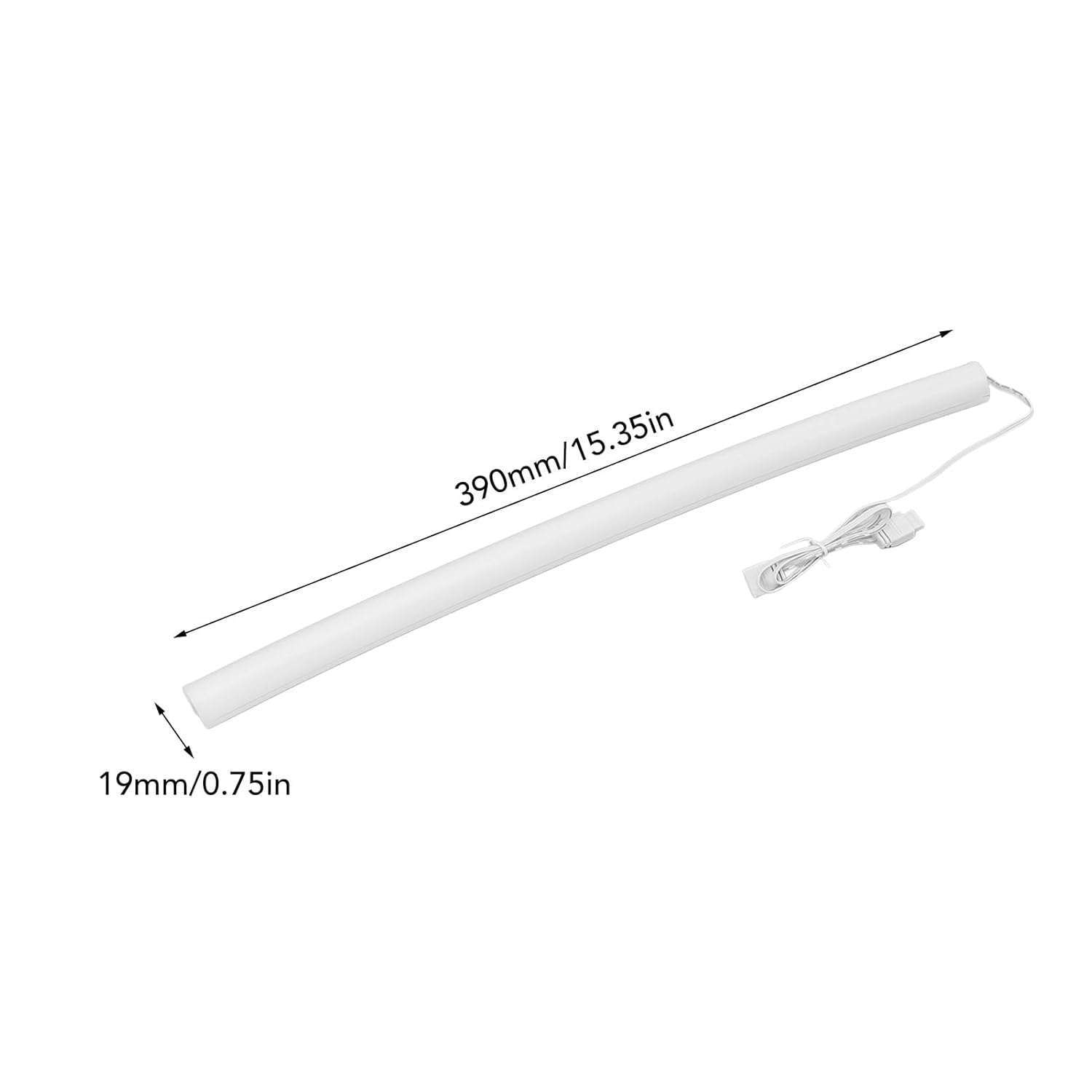 360 Degree Panoramic Soft Light ARGB Tube Sleeve, 35 Beads, Snap on Design, Silicone Material, for ARGB Motherboards, Original Water Cooler 41-45Cm image number 4