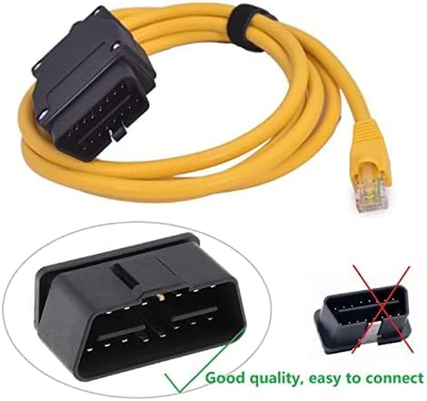 Bmw Enet Cable Rj45 Obd Enet Ethernet Kabel Obd2 Cable Cable E-Sys Coding F-Series for BMW image number 3