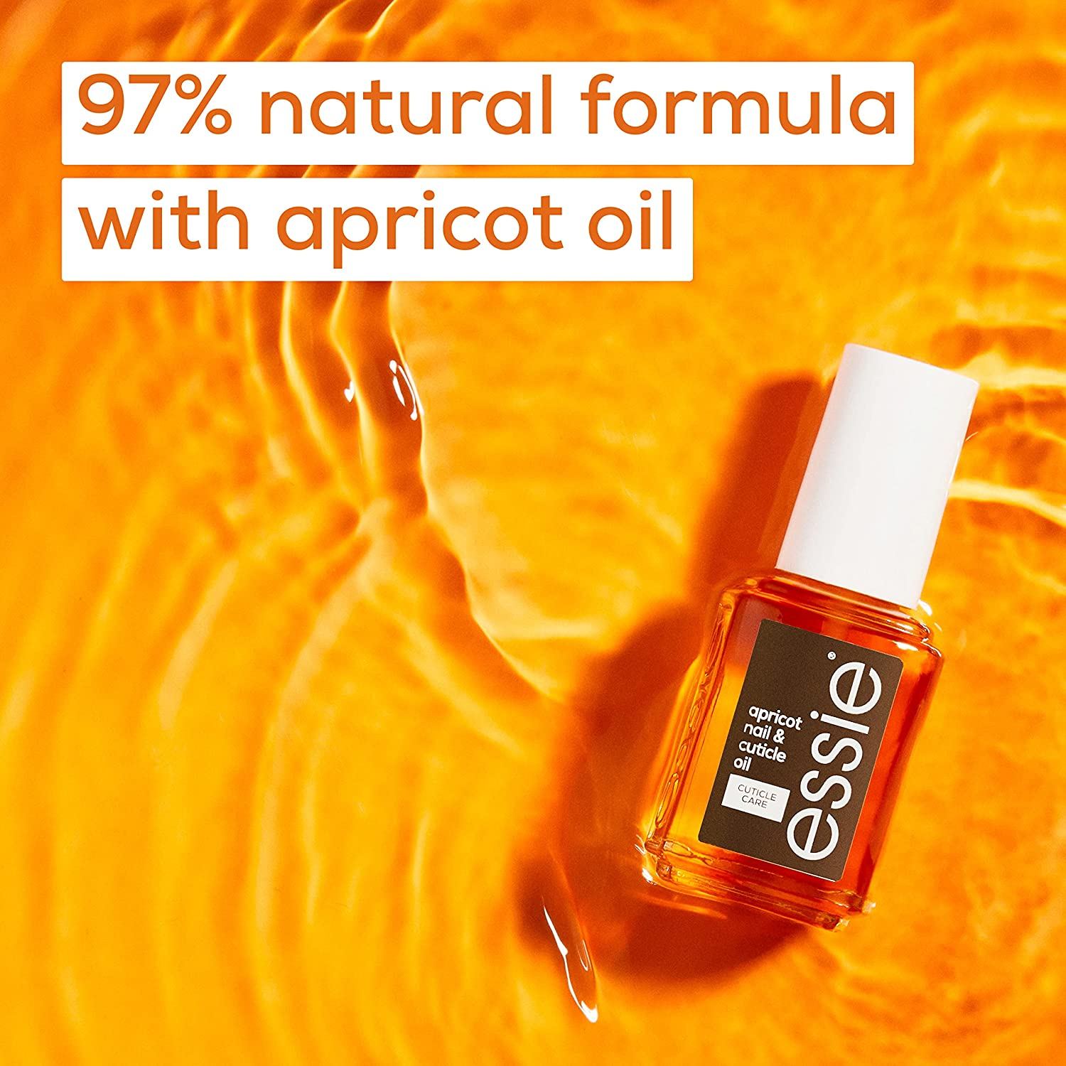 Essie, Nail Treatment, Nourishing and Softening, Apricot Nail & Cuticle Oil, 13.5 Ml image number 2