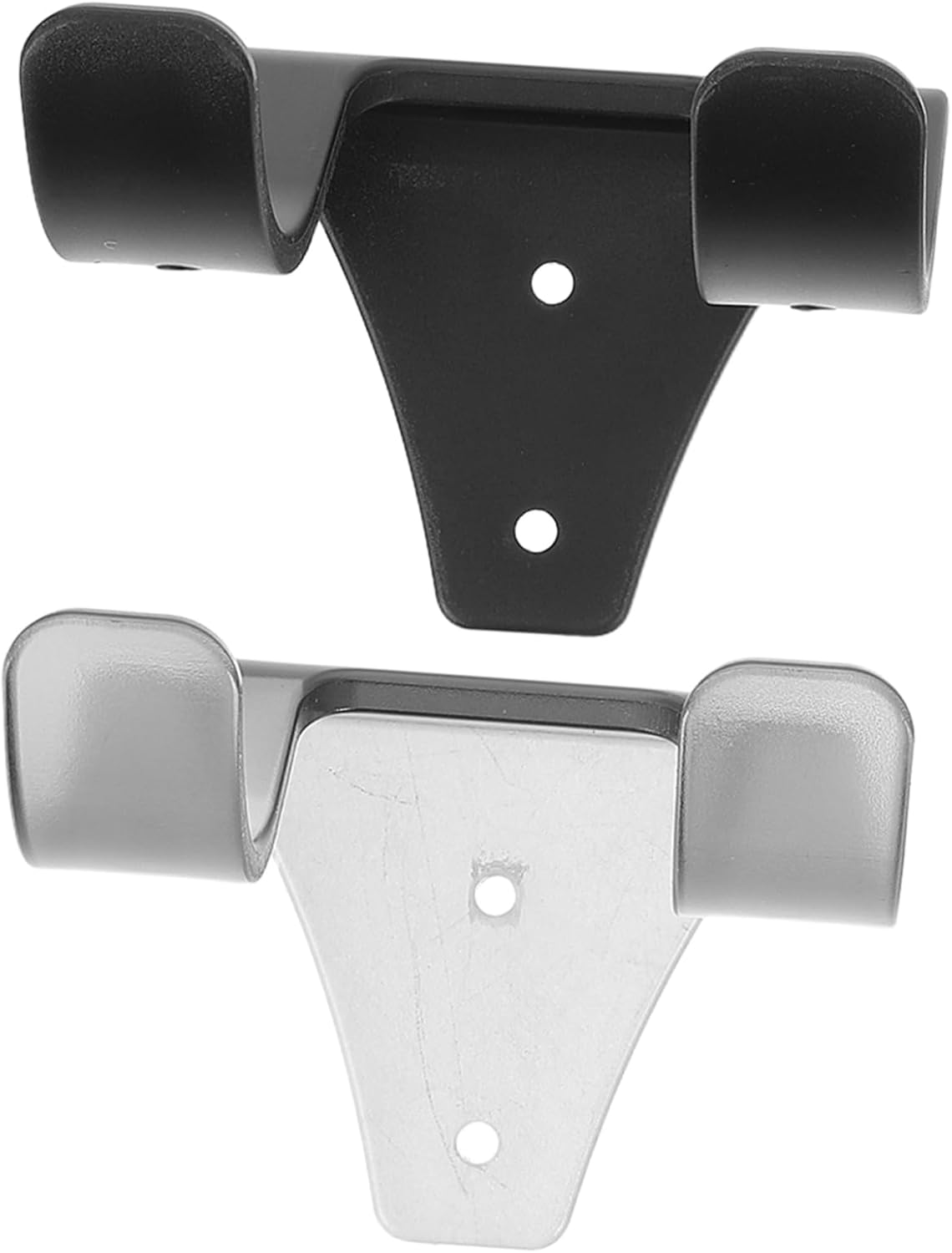 CTIRCHIU 2Pcs Hair Dryer Holder Wall Mount Dual Fork Design Secure Grip Organizer for Bathroom and Barber Shop Multifunctional Styling Tool Rack Space Saving Hair Care Storage image number 6