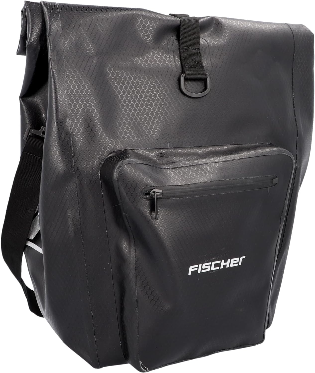 Fischer Terra Waterproof Pannier Bag Bike Bag for Peace of Mind Cycling High Visibility Reflective Logo, Robust TPU, Welded Seams, Detachable-Bike Pannier Protection for Your Essentials - 30L image number 2