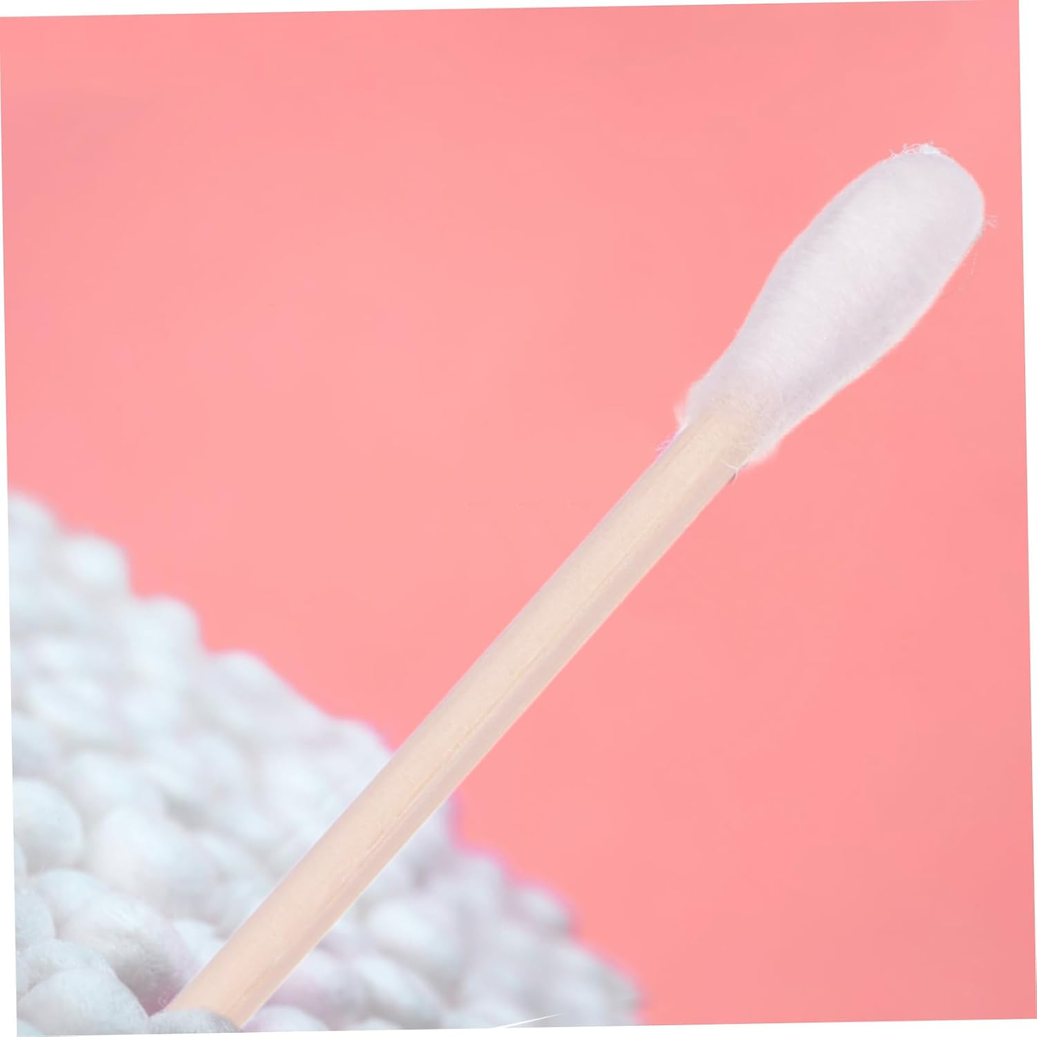 100Pcs Multifunctional Cotton Ear Swabs Disposable Dual-Head Cotton Swabs Wooden Handles for Makeup and Delicate Surface Cleaning for Electronics and Ear Wax Removal image number 3