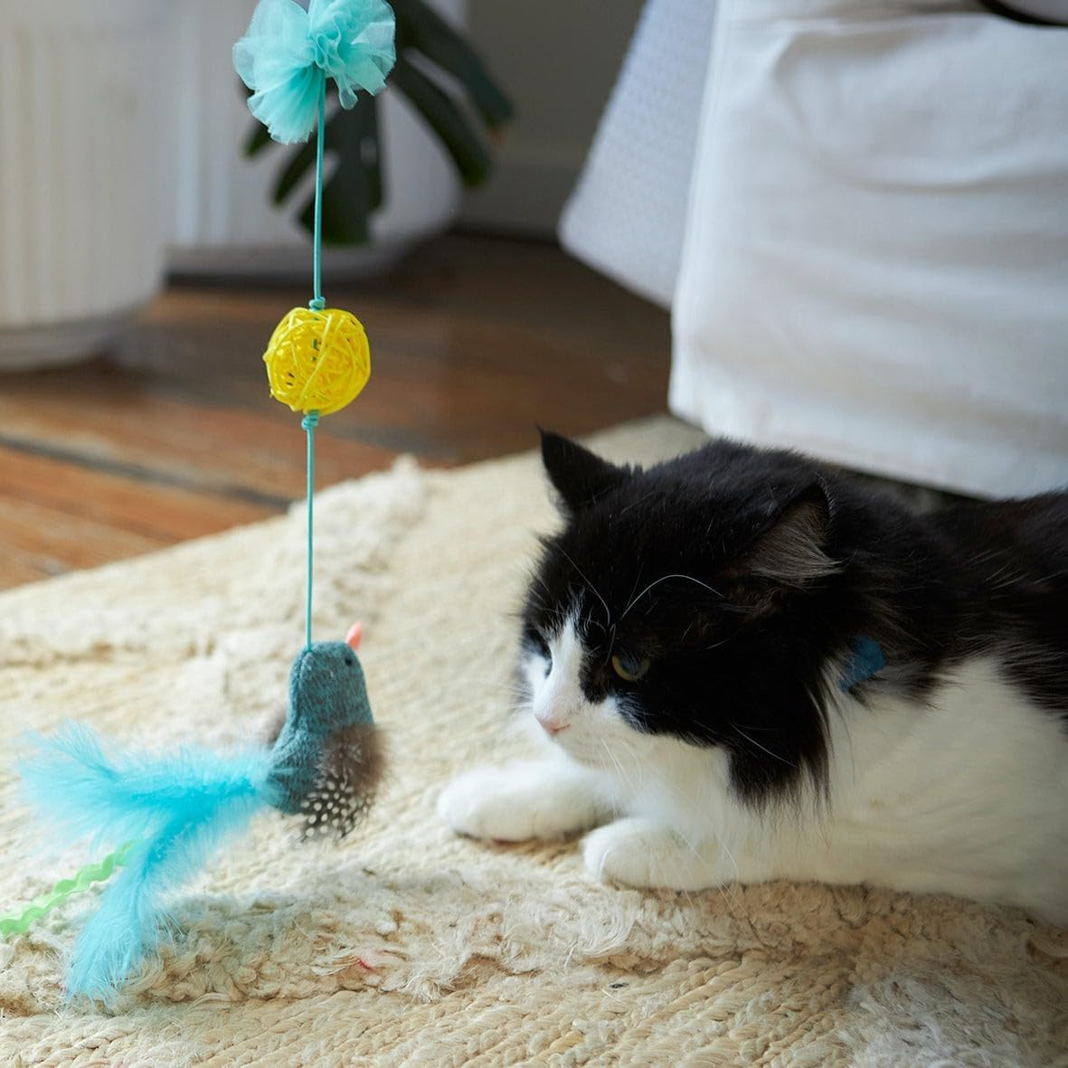 Kazoo Bluebird Wand Cat Toy image number 6