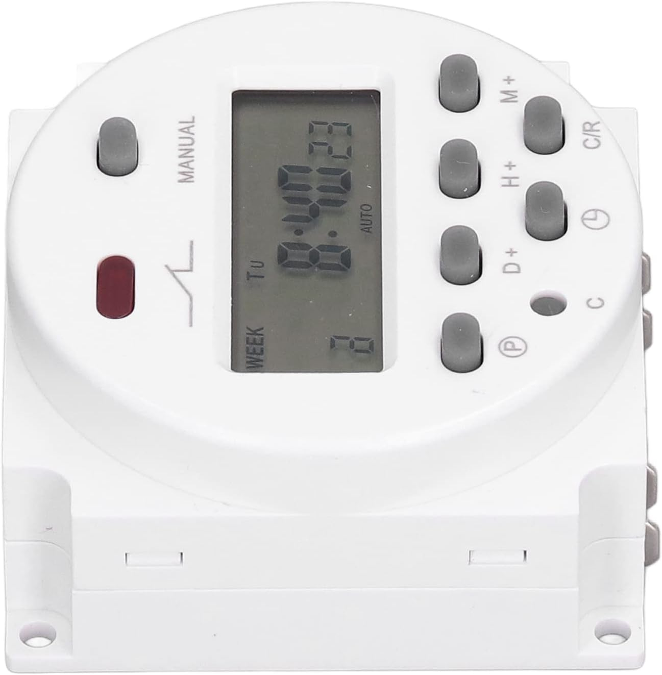 Programmable Timers, Electronic Timer Plug-In Wiring 16 Switching Programs for Household Appliances for Lighting Systems (AC220-240V) image number 3