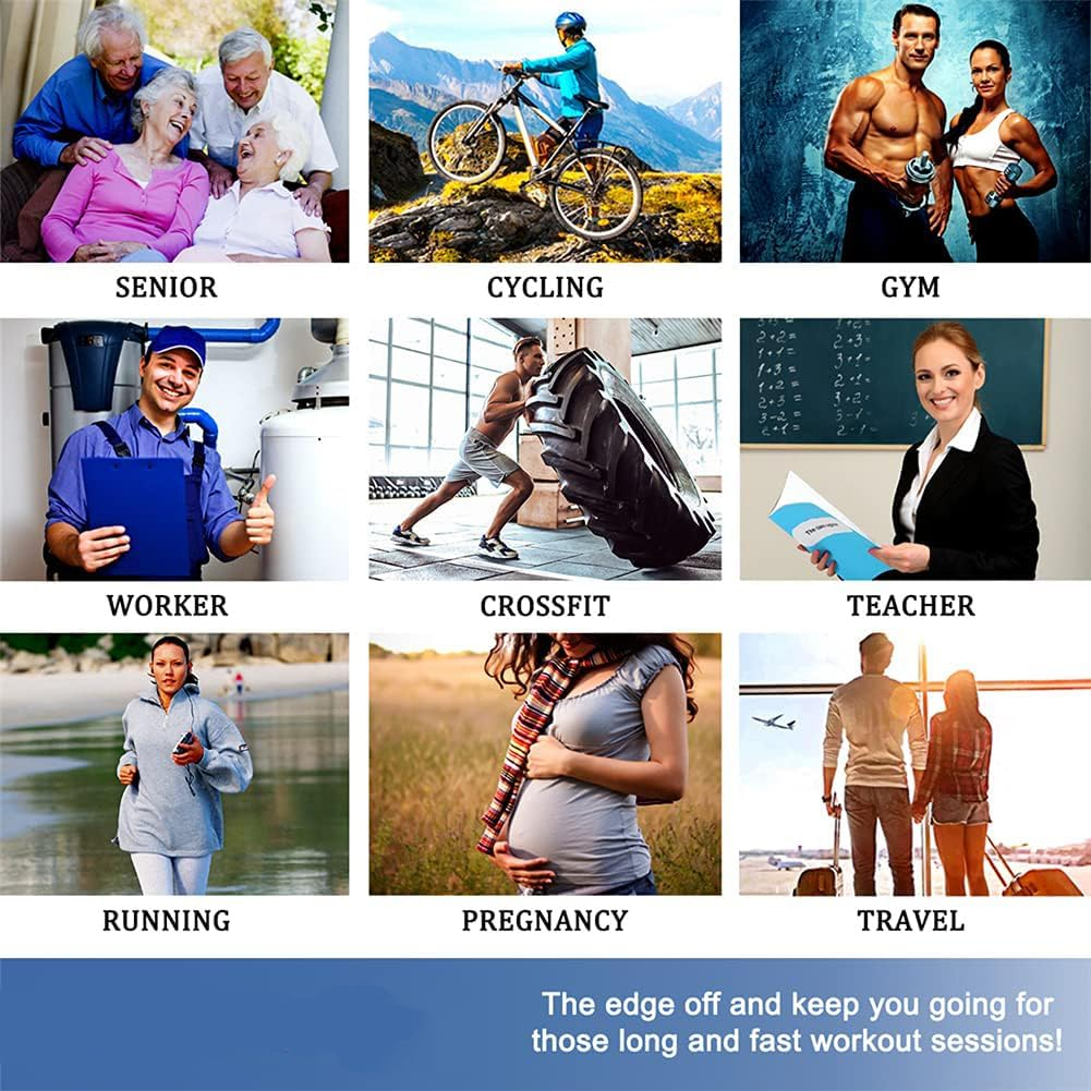 Premium Compression Socks (3 Pairs) 15-20 Mmhg | Optimal Support for Women & Men in Athletic Activities: Running, Cycling, Skin Color（L/Xl） image number 6