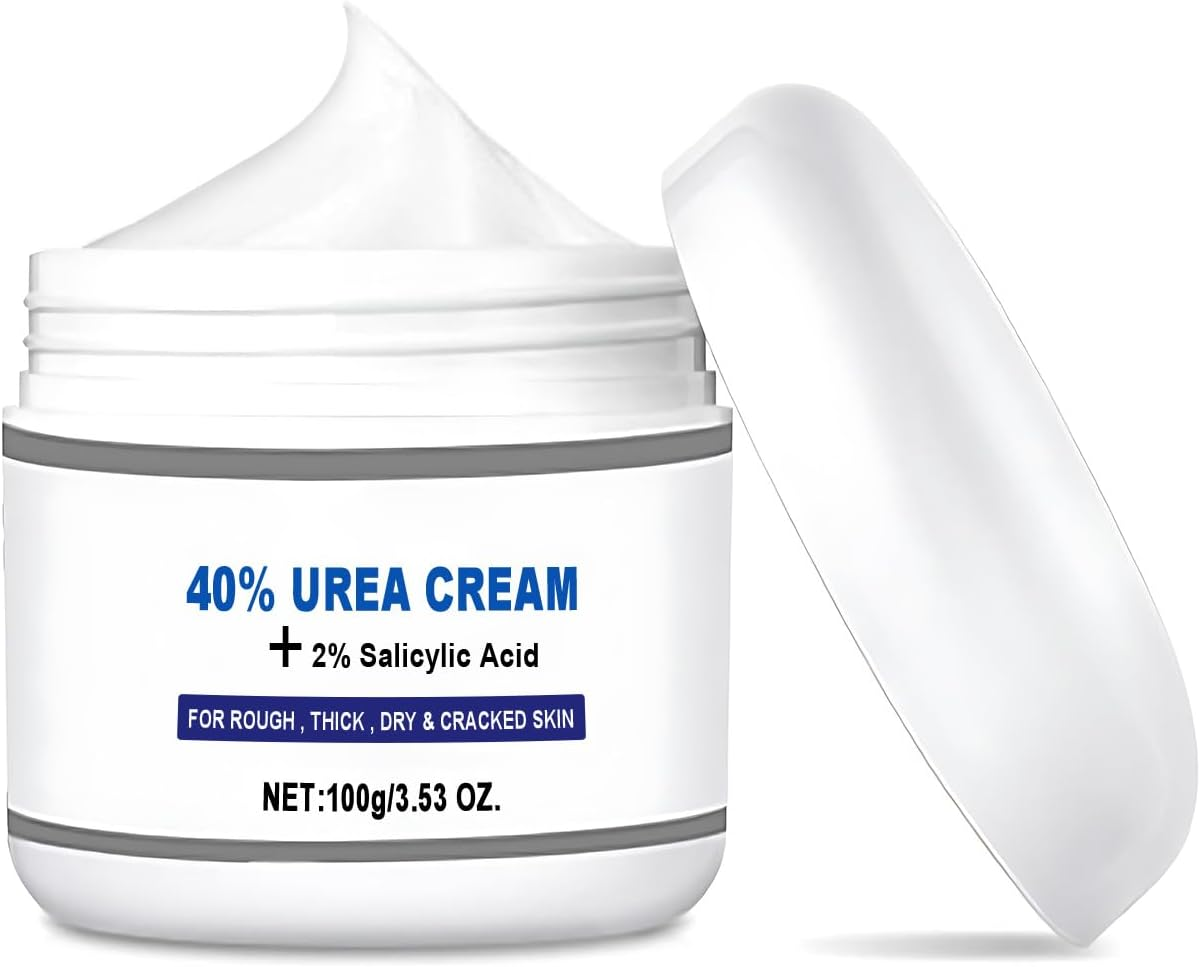 Urea Cream 40% Moisturizer for Feet and Cracked Heels and 2% Salicylic Acid Strength Foot & Hand Cream Removes Dry Skin & Calluses with Non-Greasy Deep Hydration for All Skin Types image number 6
