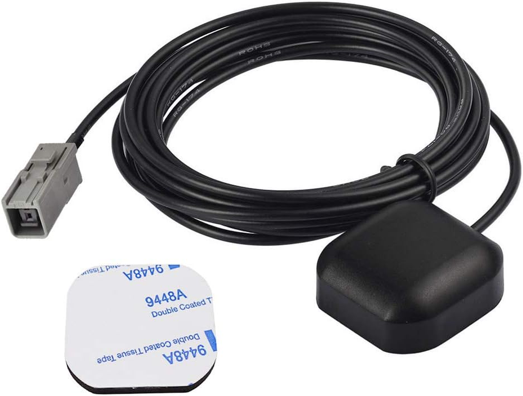 Bingfu Vehicle Waterproof Active GPS Navigation Aerial Antenna Compatible with SUV Car Stereo Clarion Kenwood Alpine Navigation Head Unit