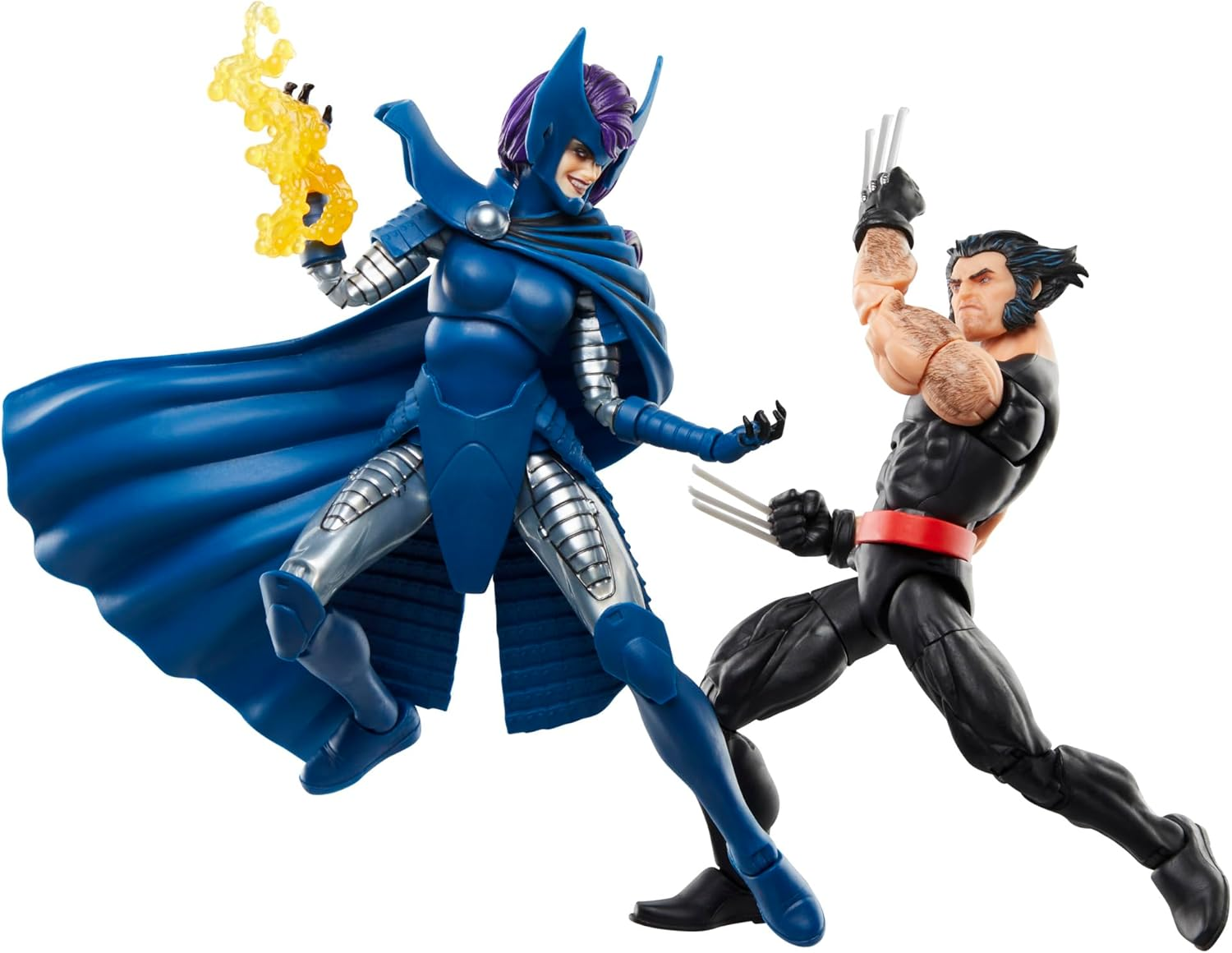 Marvel Legends Series Wolverine and Psylocke, 50Th Anniversary Comics Collectible 6-Inch Action Figure 2-Pack image number 5