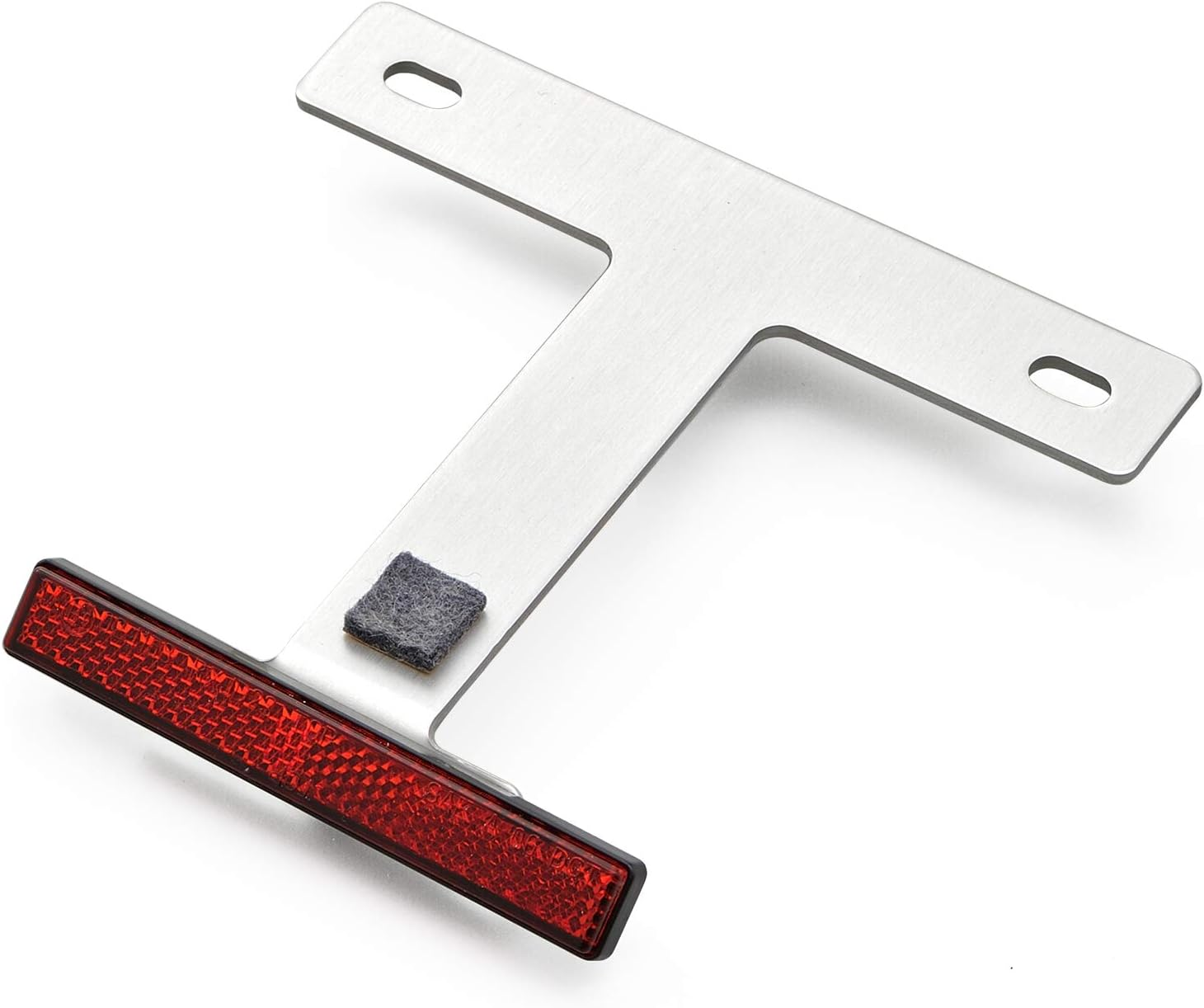 Daytona 63252 Motorcycle Reflector, 45&deg; Angle, Aluminum, Slim Reflector, Black image number 4