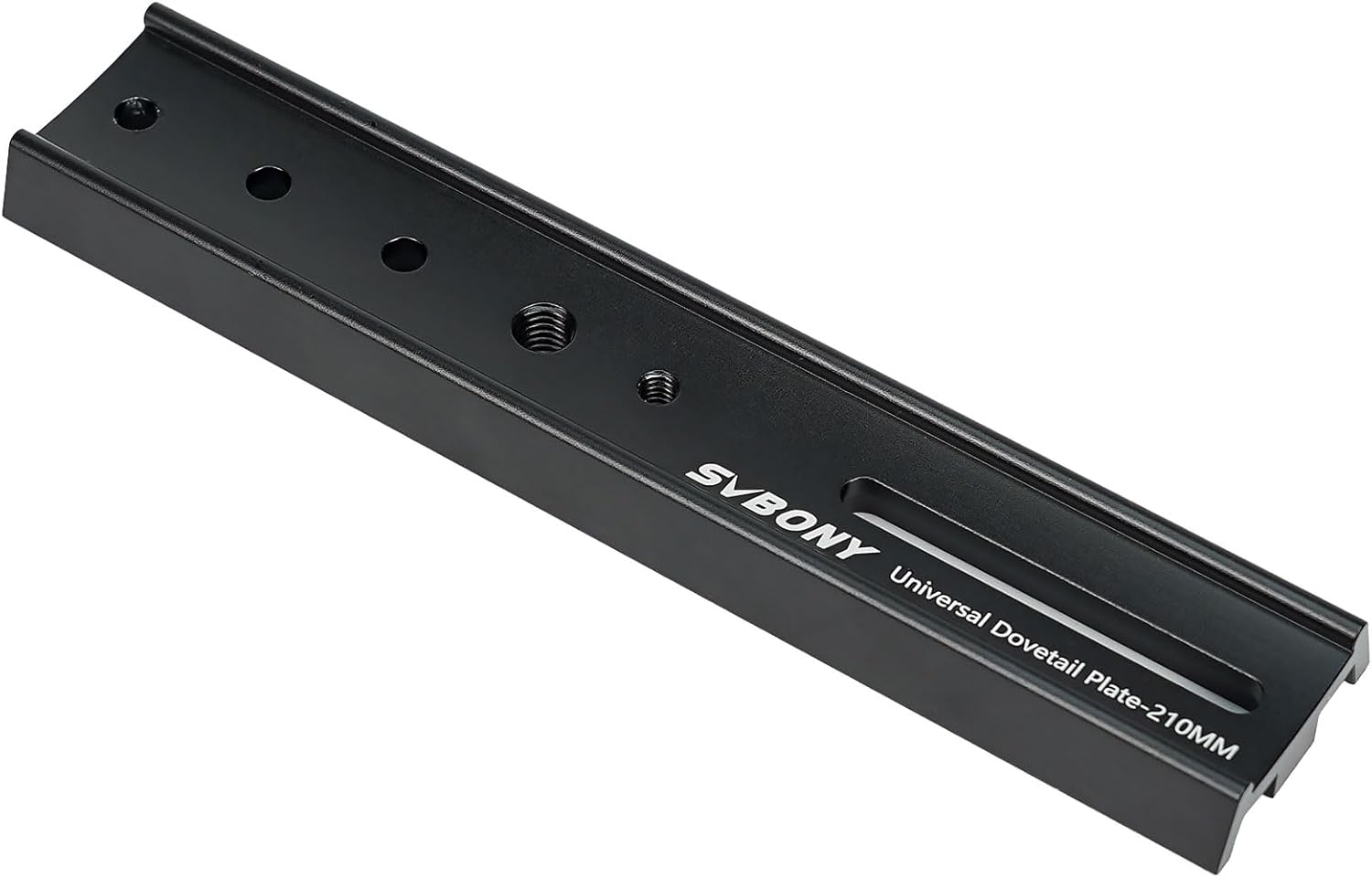 SVBONY SV219 Dovetail Mount Plate, 210Mm 8.26 Inches Universal Dovetail Plate Compatible with Vixen Dovetail Saddles, Telescope Accessories for OTA Equatorial Tripod Sky Astrophotography image number 1