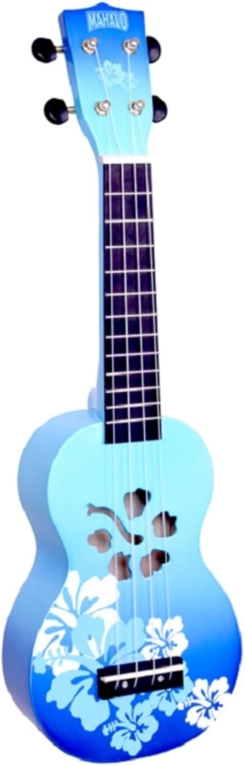 Mahalo Ukuleles Mahalo Designer Series Ukulele, Right Handed, Purple Burst, Soprano (MD1HB Ppb)