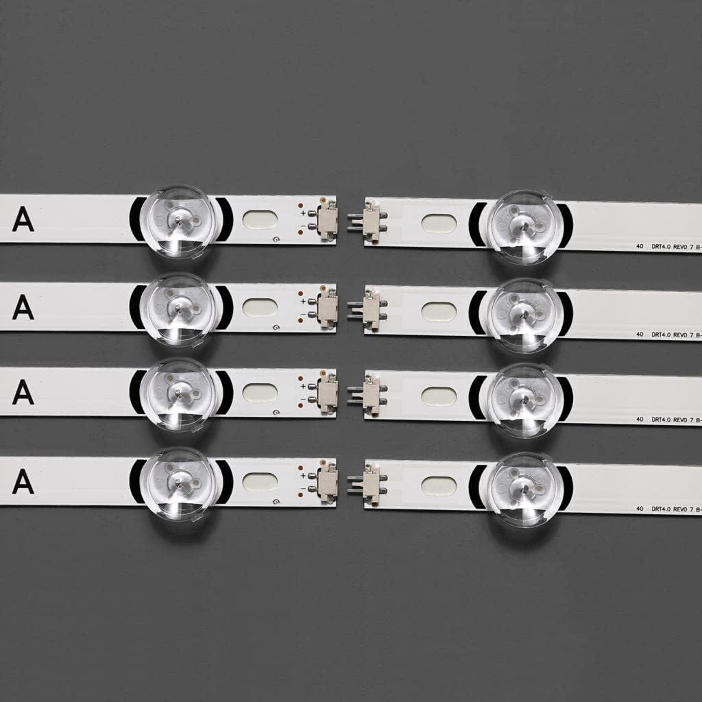 8PCS LED Backlight Strip Fit for LIG 40" TV 40LF630V 40LF570V SVL400 HC400DUN-VCKN1-211X 40LH5300 Fit Forinnotek DRT 4.0 3.0 40 6916L-0885A