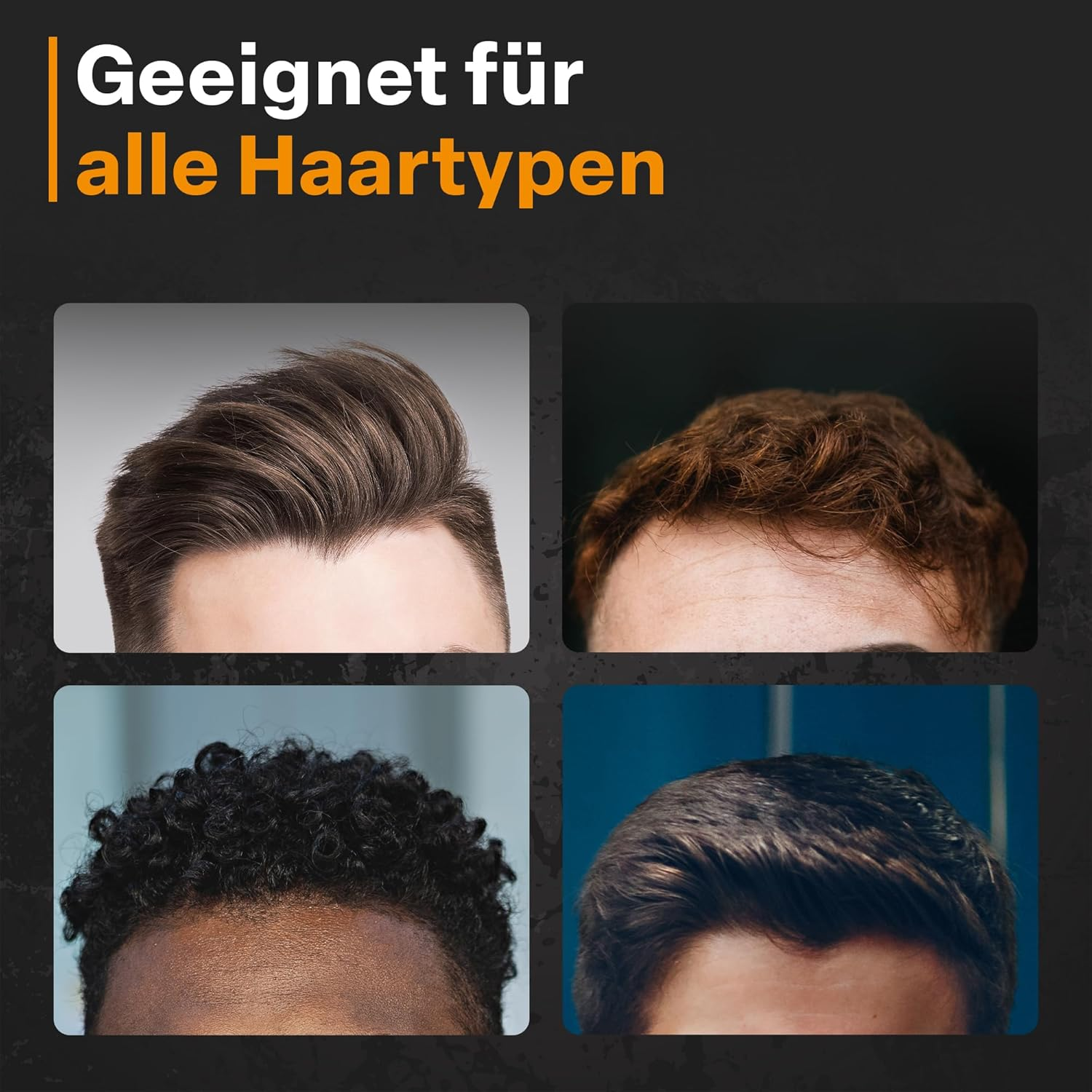 Detreu Styling Hair Wax Strong Hold and Long-Lasting Natural Shine 150 Ml (Cool - Orange) - Crazy - Blue image number 4