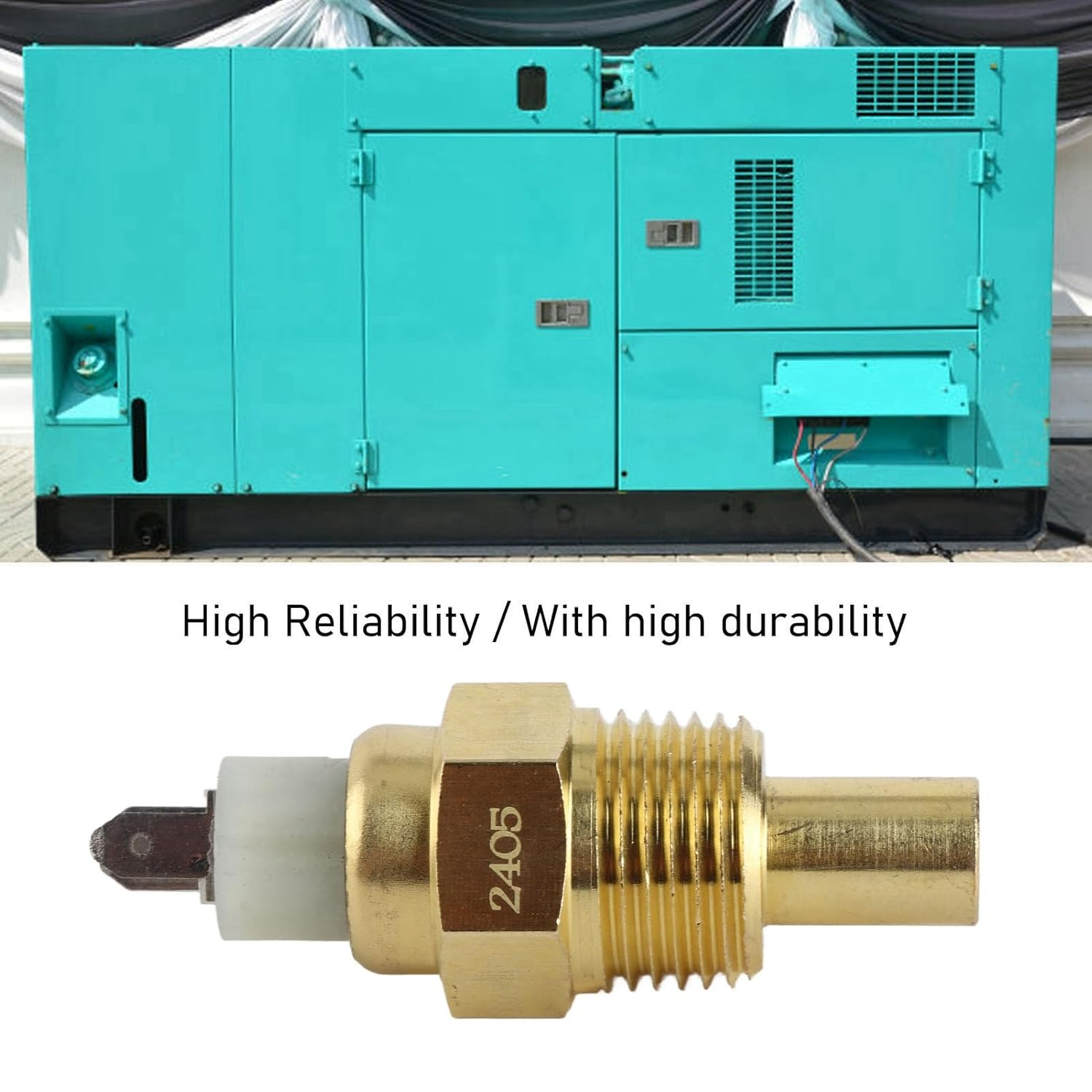 Hyuduo 3W 1W 1W 1/2 NPT of the Water Temperature Sensor NPT Plug for the VOD Generator, Maximum 125 ℃, 6 to 24V image number 3