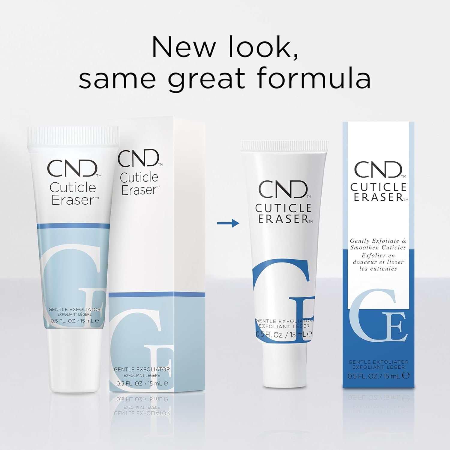 CND Cuticle Eraser Gentle Exfoliator for Women 0.5 Oz Cream image number 2