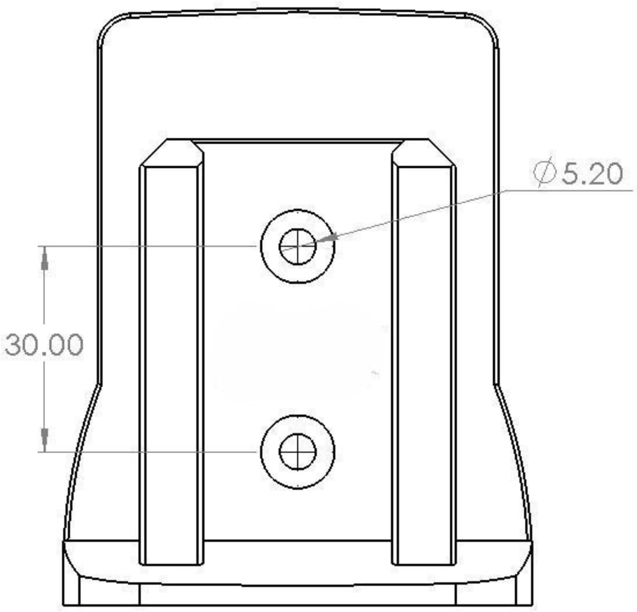 5‑Pack - M18 Tool & Battery Wall‑Mount Holders Compatible with Milwaukee M18 Batteries and Tools Custom 3D‑Printed Storage for Drills, Drivers & Bare Tools image number 2