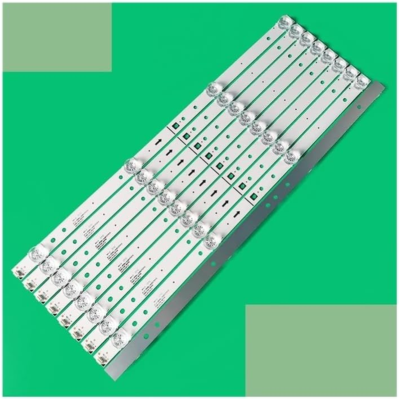 9Pcs=1Set 4Leds 6V 2W 440Mm for 50-Inch LCD TV MS-L1469 V5 LA021 JP50UHD110-4K JS-D-JP50EU-042EC 70310 E50EU1000 MCPCB