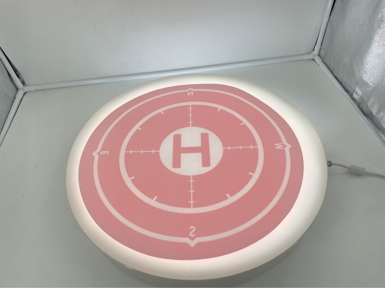 Drone Landing Pad Universal Waterproof Portable Fast-Foldable Helipad Aircraft Launch Pad for RC Drones Helicopter, PVB Drones, for DJI Neo/Mini 4 Pro/Avata 2/Mavic 3 Pro/Air 3S/RC Quadcopters (Orange) image number 6