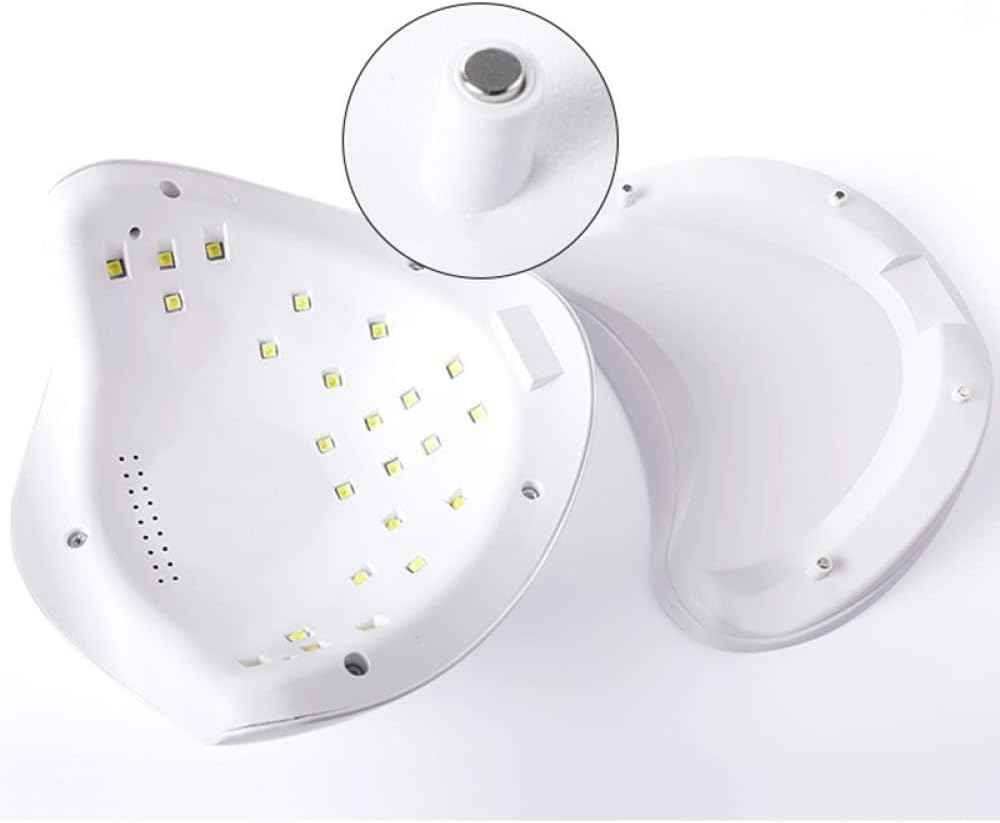 Nail Dryer Nail Lamp Professional Uv Fast Nail Dryer 3 Timer Setting with Automatic Sensorfor All Gel Polish 48W Nail Dryer Portable Nail Lamp image number 5