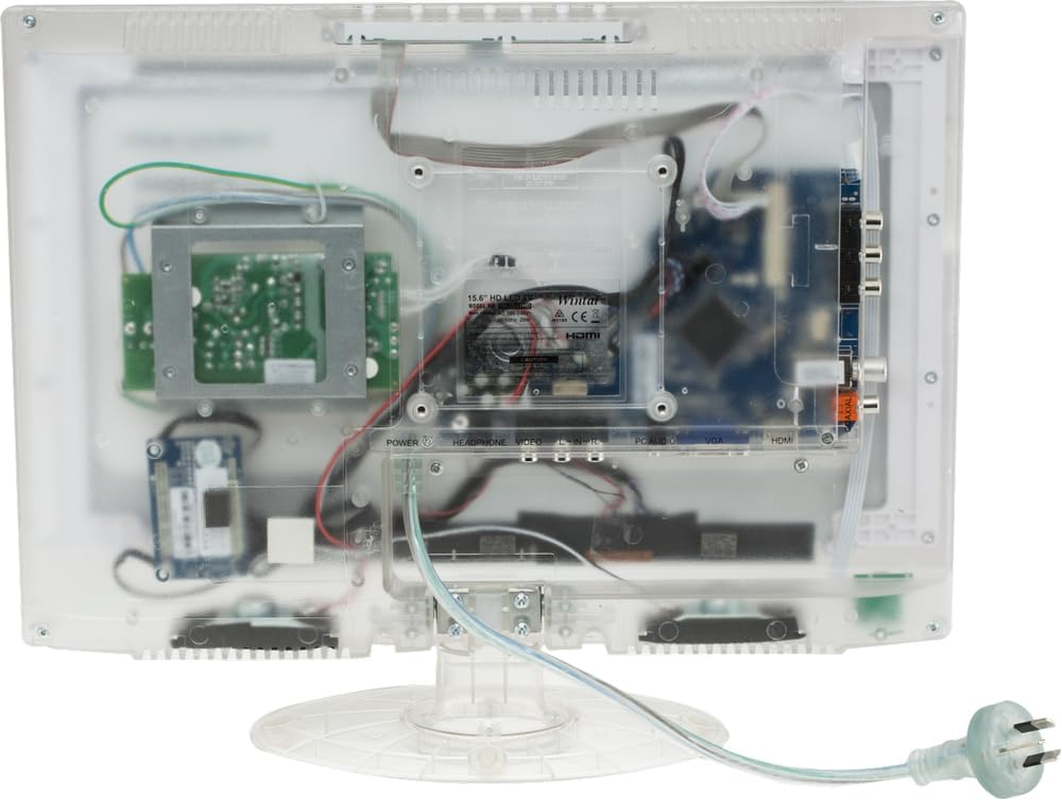 19LED19HD WINTAL 19" Transparent HD LED TV Clear Frame/Lcd 30Cm Lead Integrated HD Digital Tuner Integrated HD Digital Tuner Integrated HD Digital Tuner, HD Mpeg2 and Mpeg4 Decoding image number 1