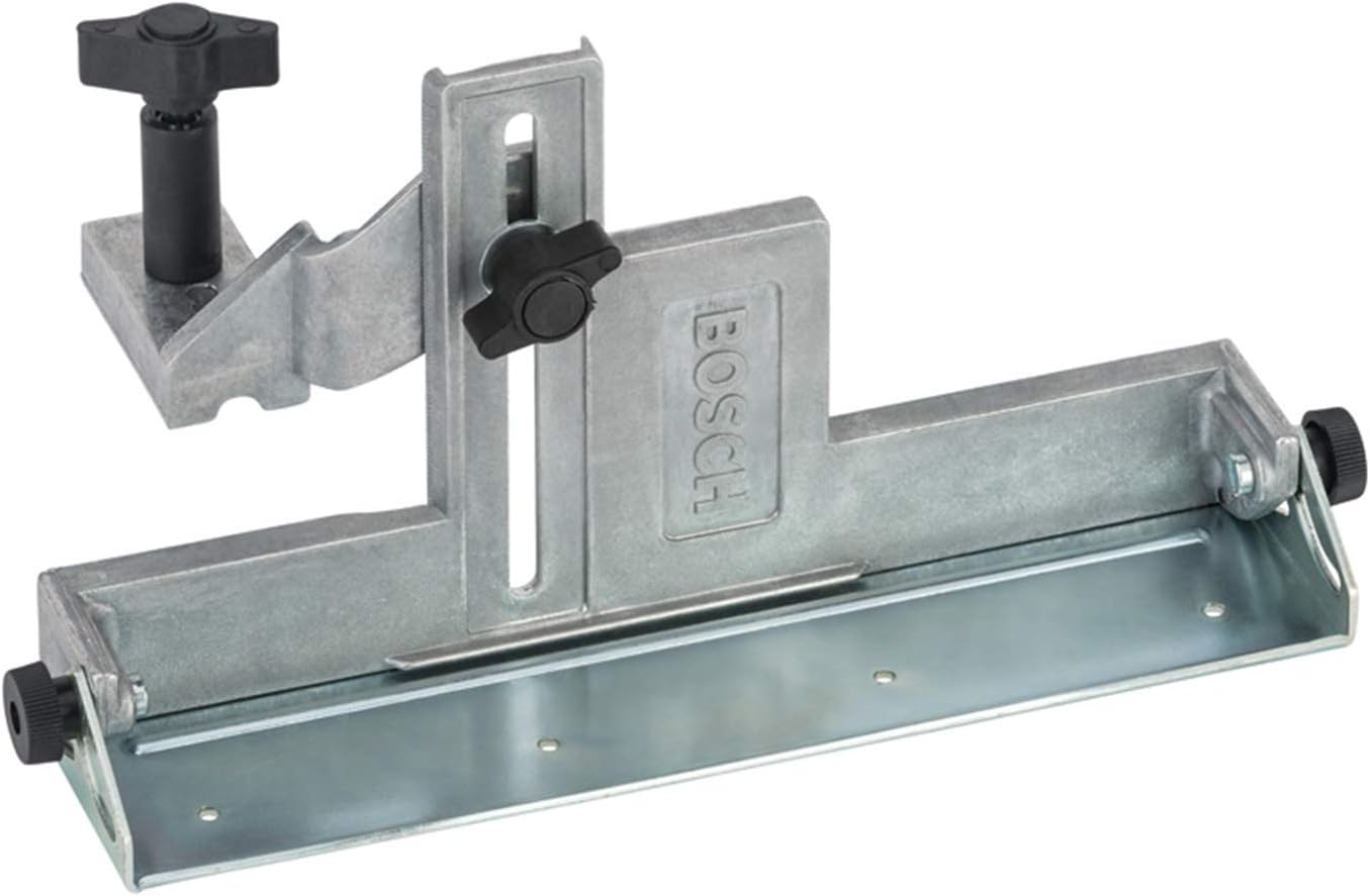 Bosch Accessories 1X Parallel and Angle Guide (For Precise Planing, with 45&deg; Setting, on Edges, Accessories for Planers)