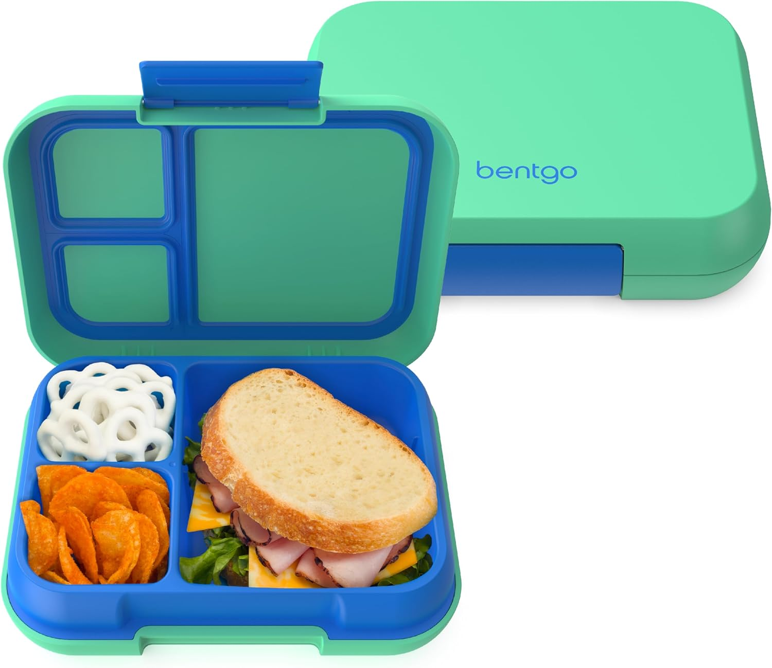Bentgo Pop Lunch Box - Bright Coral/Teal