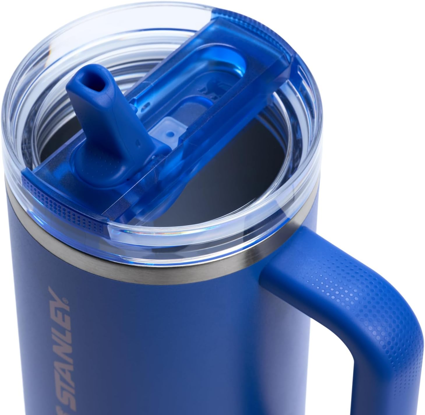Stanley Quencher Protour Flip Straw Tumbler with Leakproof Lid 30 Oz | Built-In Straw and Handle | Cup Holder Compatible for Travel | Insulated Stainless Steel Cup | Bpa-Free | Royal Blue