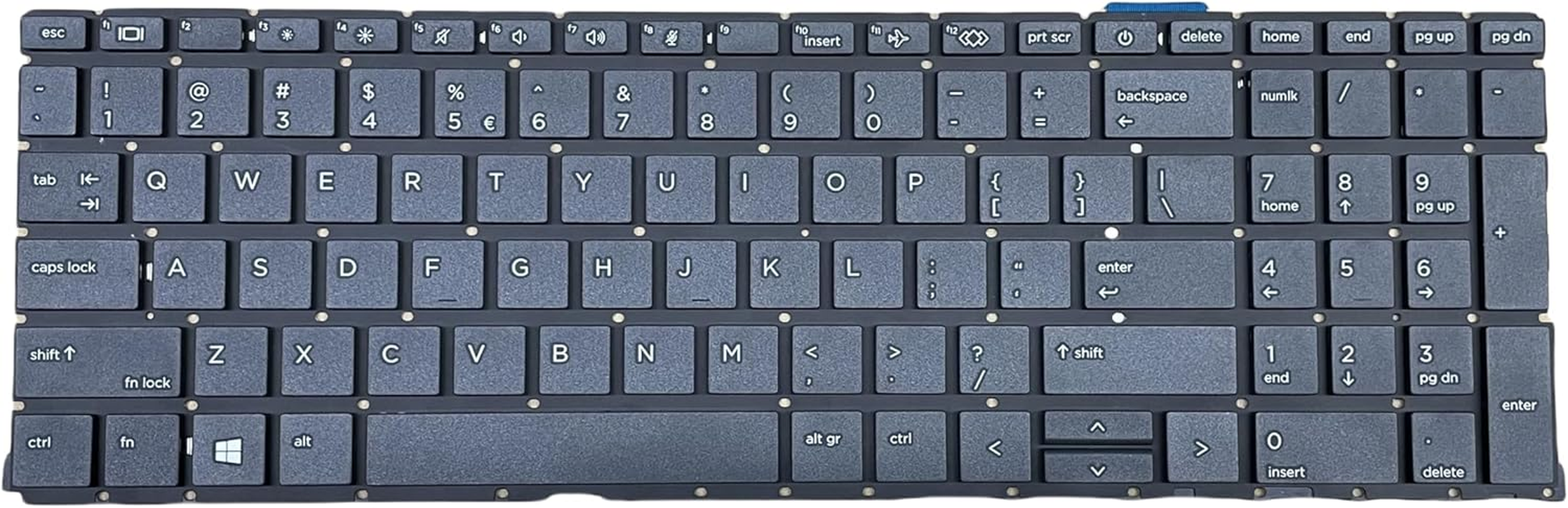 Yijiatech Replacement Keyboard with Screwdriver US Layout for HP Probook 450 G8 455 G8 650 G7 650 G8.Zbook Power G7.ZHAN 66 Pro 15 G4 Black Laptop Keyboard (450 G8 No Backlight) image number 2