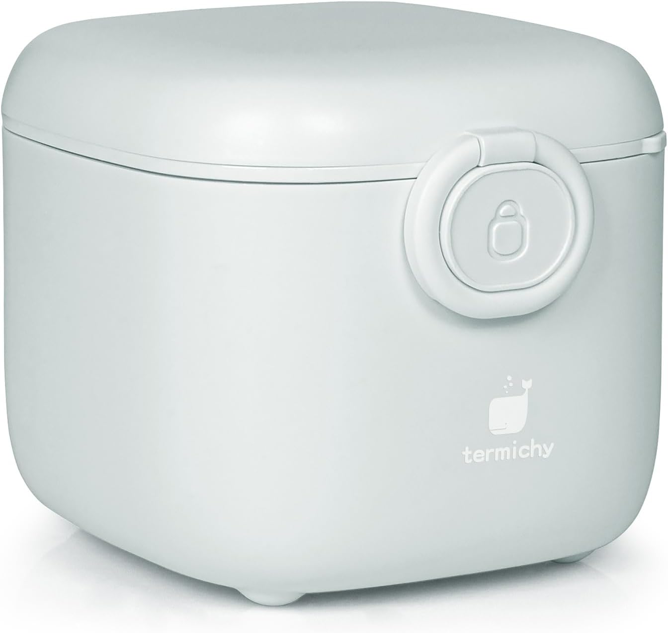 Termichy Baby Formula Dispenser, Portable Milk Powder Dispenser Container with Carry Handle and Scoop for Travel Outdoor Activities with Baby Infant, 8.8OZ, 0.55LB, 250G (Blue)