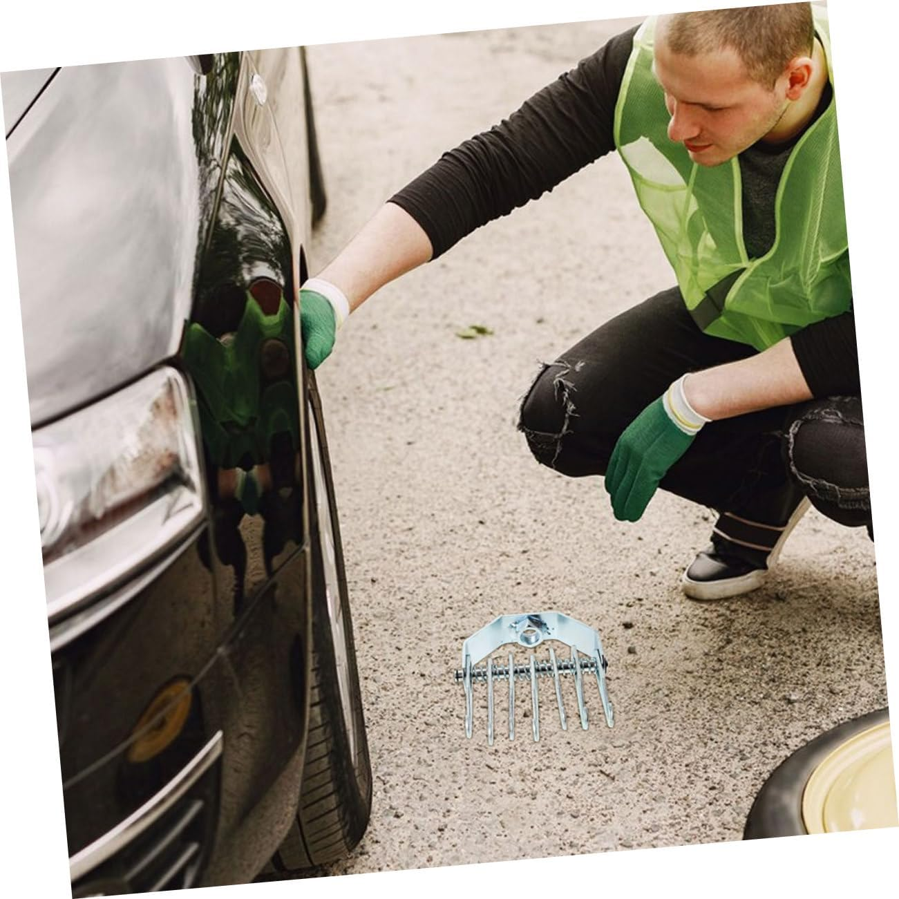 7-Claw Metal Auto Dent Puller with Small Hook, 2Pcs Automotive Dent Tool Kit for Car Body Repair and Panel Removal in Australia image number 5