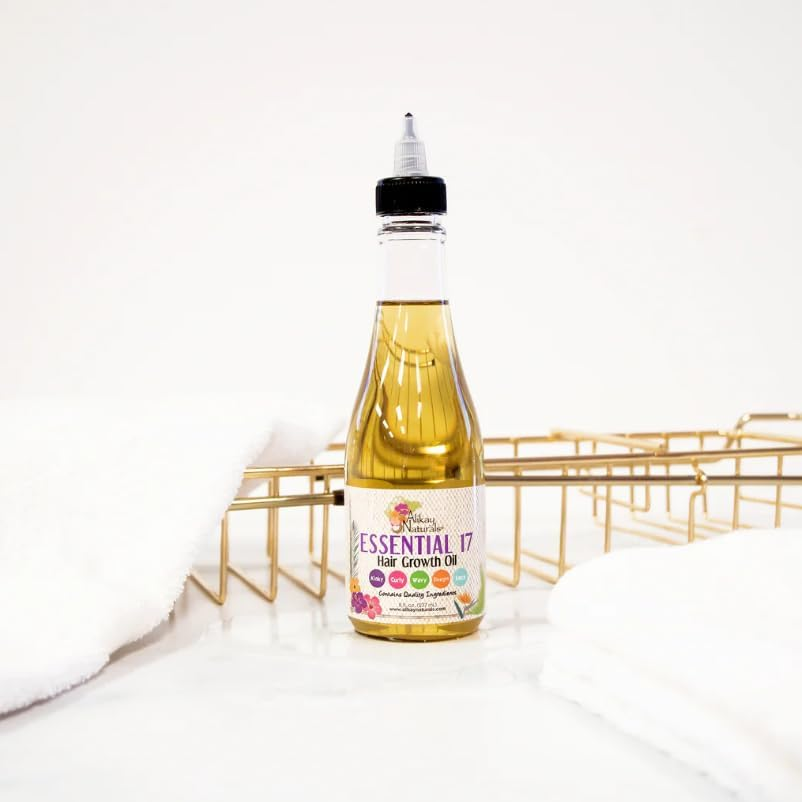 Alikay Naturals Essen 17 Growth Oil, 8 Ounce
