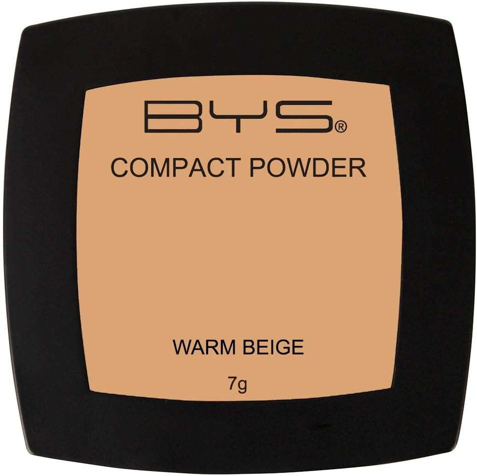 BYS Full Coverage Pressed Powder, Medium Beige, 1 Count image number 2