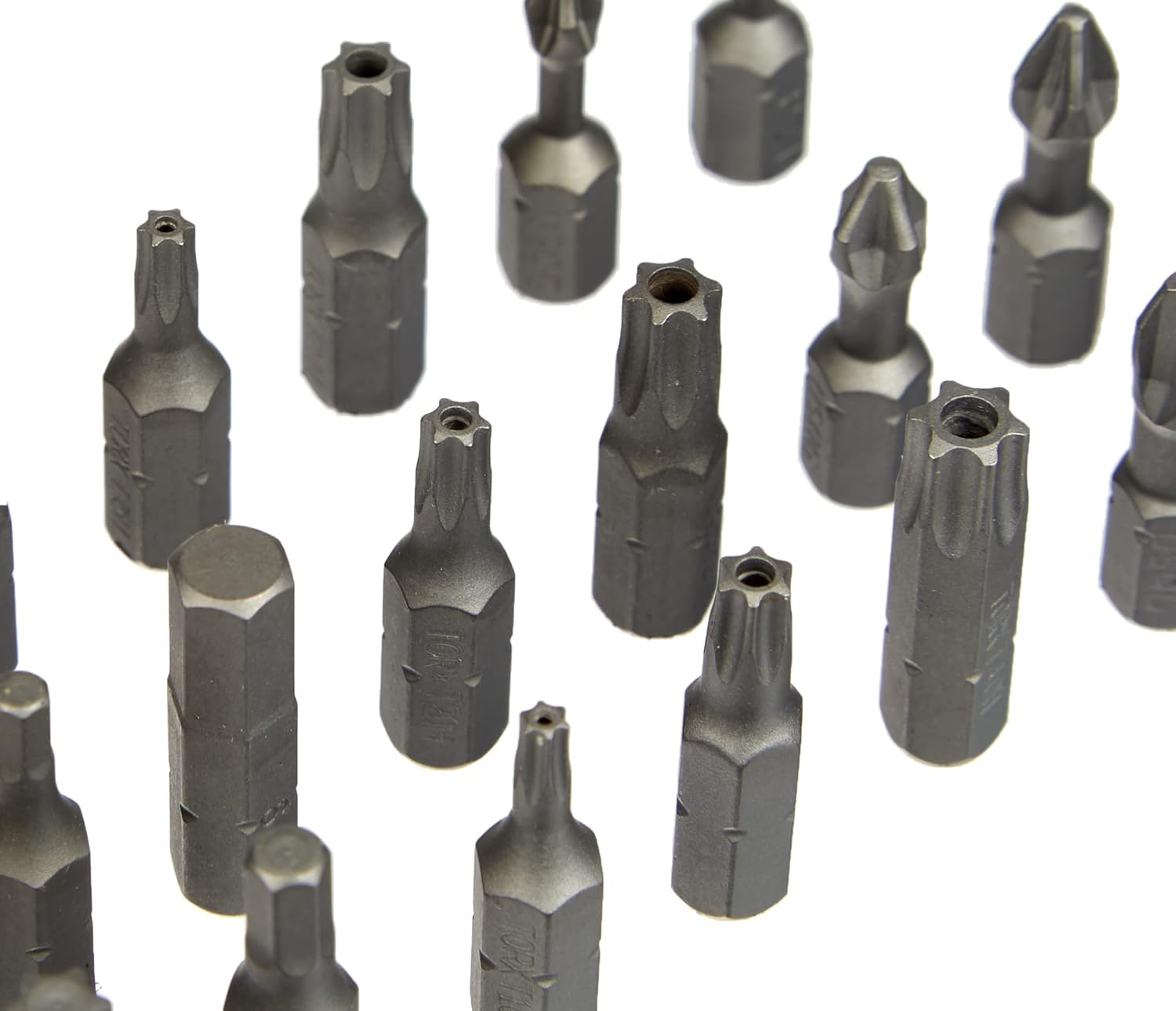 USAG U06920042-692 J32 - Assortment with Bits and Reversible Ratchet - 1/4" (32 Pcs.)