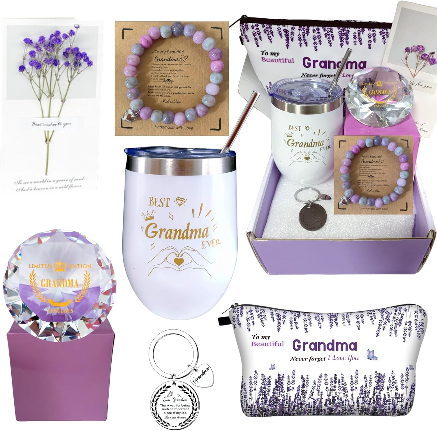 Gifts for Mum, Mum Birthday Gifts, Presents for Mom Purple Mothers Day