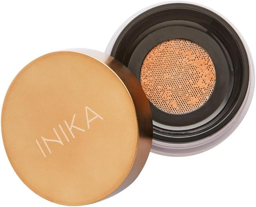 INIKA Loose Mineral Bronzer | Sunkissed Summer Glow from All-Natural Bronzing Powder. Blendable yet Rich Color. Shimmering Light Golden Bronzer Tone. Synthetic Free. Vegan Formula. Sunkissed 7G image number 2