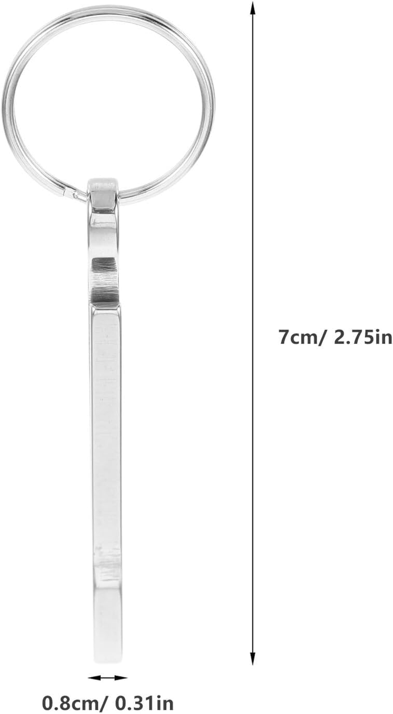 DECHOUS Waist Clamp Key Ring Metal Money Clip Practical Fixing Clip for Outdoor Activities and Daily Use Secure Money Storage Carabiner Keychain Attachment