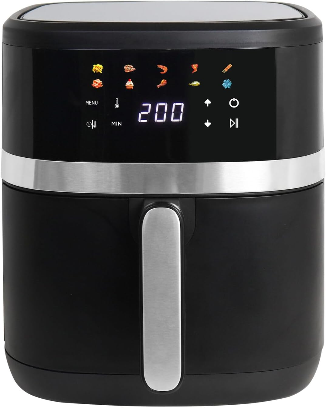 Healthy Choice 7.5L Digital Air Fryer &ndash; Dual Heating Elements, Touchscreen Control, Oil-Free Cooking, Fast and Even Frying, Easy to Clean, Ideal for Healthy Meals image number 2