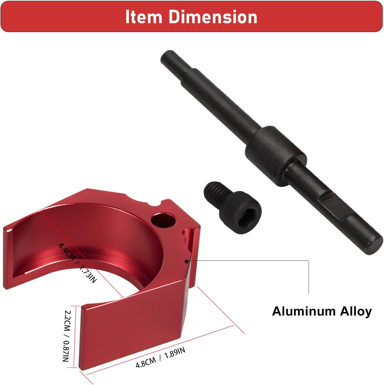 Camoo for Caterpillar J 42083 Automatic Timing Pin & 9U-7227 Injector Height Adjustment Gauge Tool & Engine Barring Socket Fits CAT 3406E, C-15 and C-16