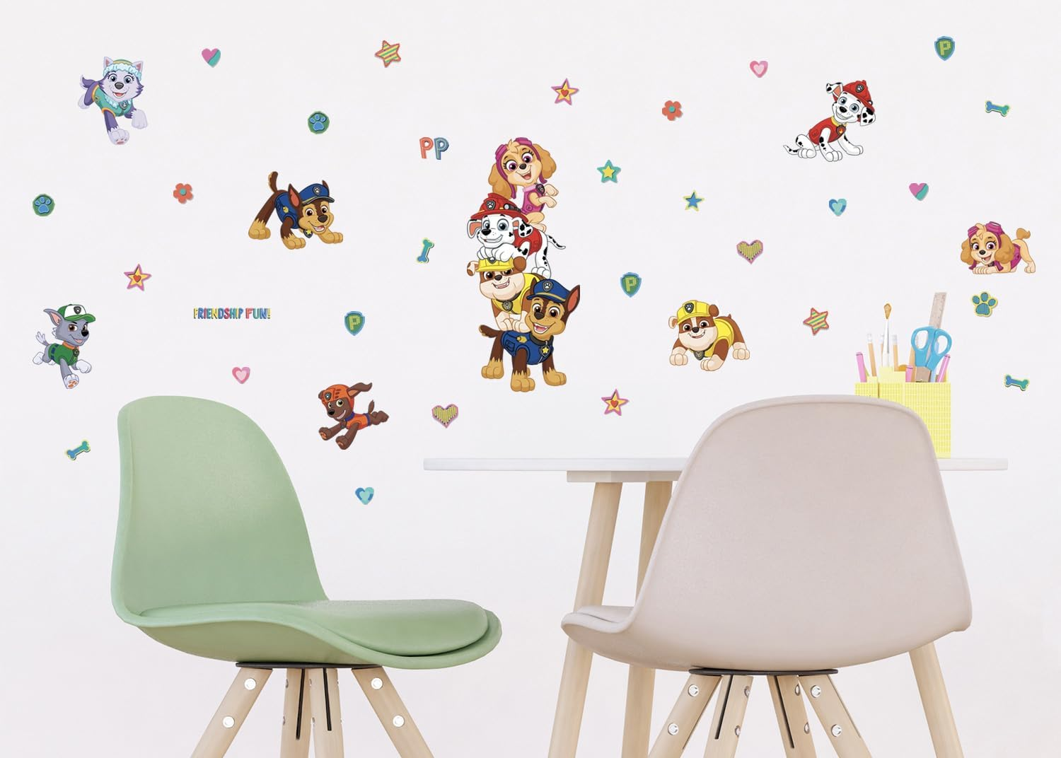 AG Design Paw Patrol Children'S Room Wall Sticker, Wall Sticker, Boy Decoration, 30 X 30 Cm, ADKS 3842 image number 1