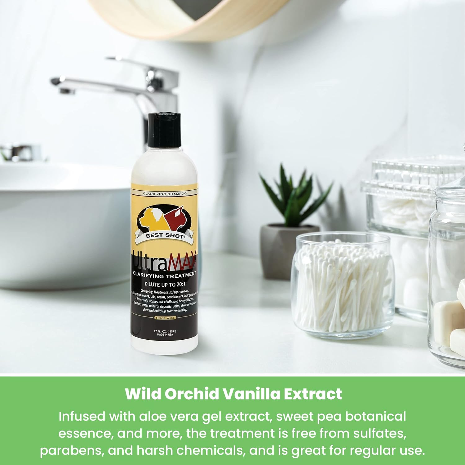 Best Shot Ultramax Clarifying Treatment Shampoo, 17-Ounce image number 2