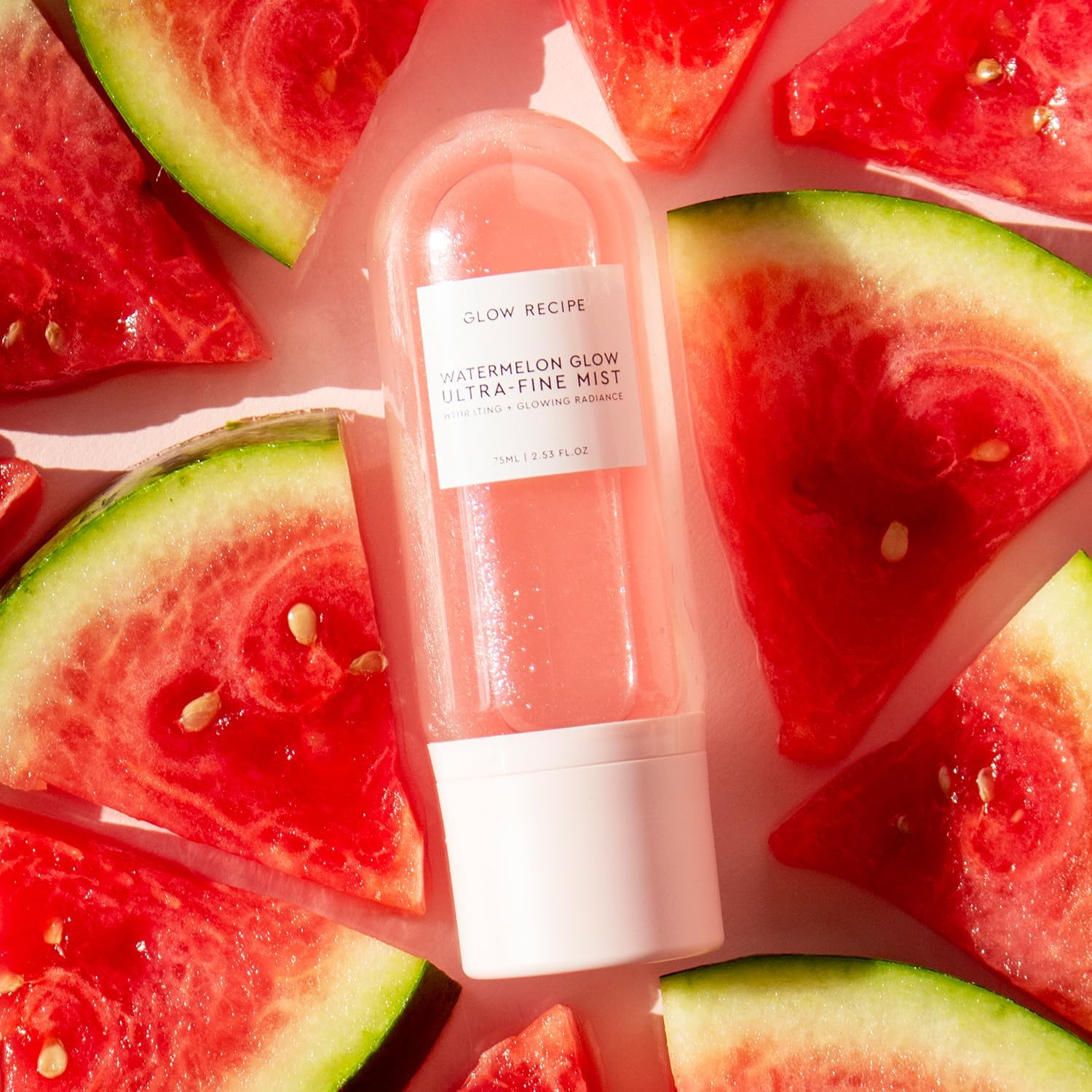Glow Recipe Ultra-Fine Mist - Face Micro with Hydrating Hyaluronic Acid, Exfoliating AHA + Amino Acid-Rich Watermelon Extract - Cruelty-Free + Vegan Skincare (75 Ml / 2.5 Fl Oz)