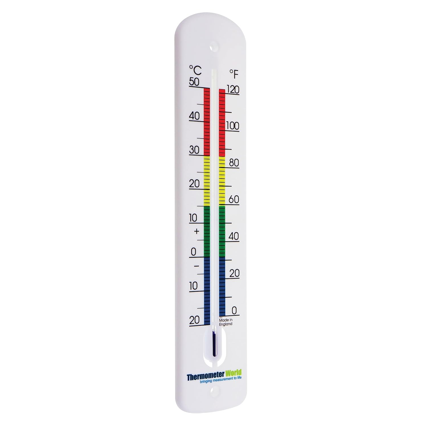 Large Outdoor Thermometer 380 Mm - Garden Thermometer Outdoor Made in UK with Colour Coded Zones for Use in Garden Greenhouse Patio Sun Terrace image number 4