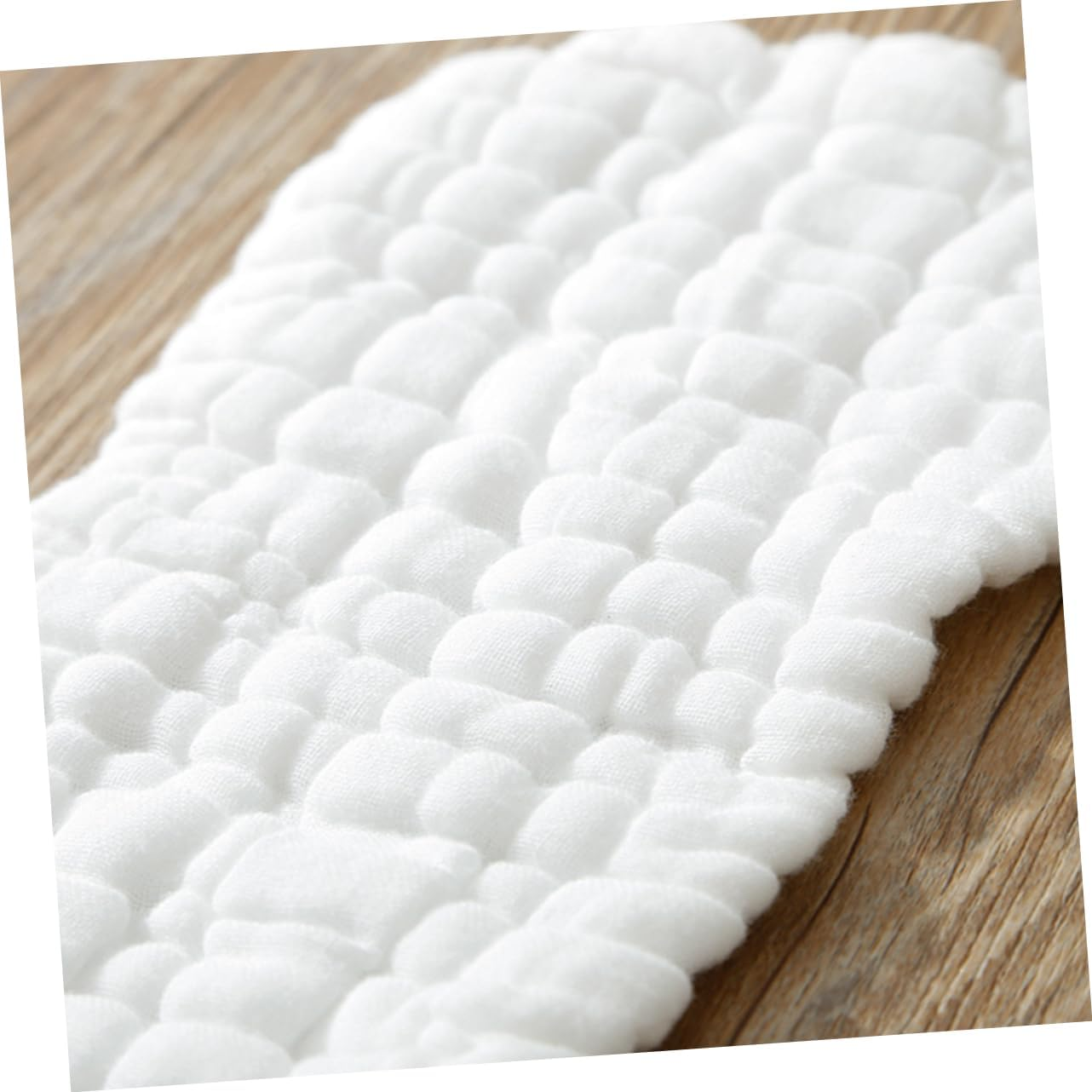 GARVALON 5Pcs Pure Cotton Gauze Diaper for Reusable Cotton Nappies Newborn Nursing Pads Soft Material for Care image number 5