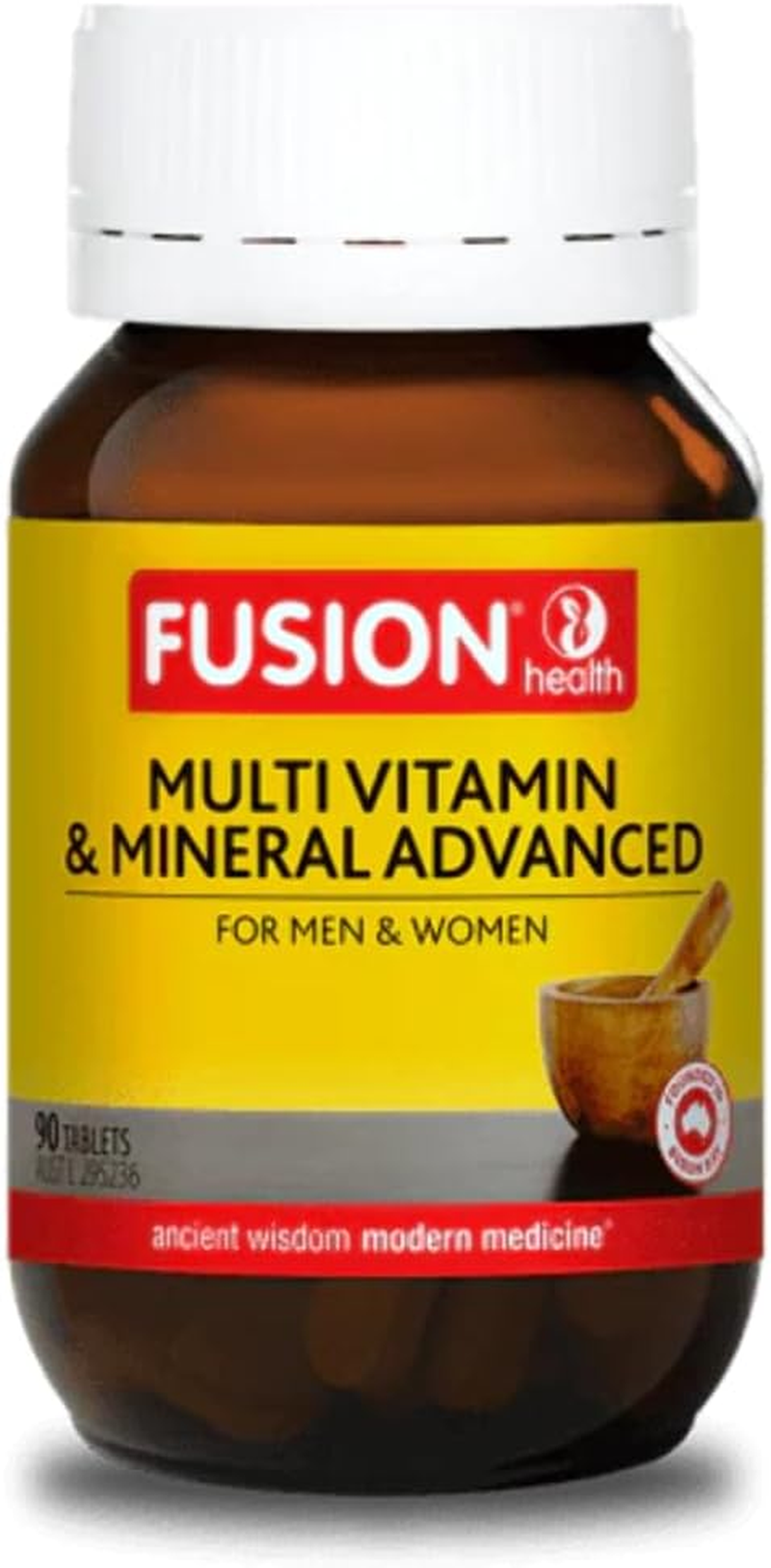 Fusion Health Multi Vitamin and Mineral Advanced 90 Tablets image number 1
